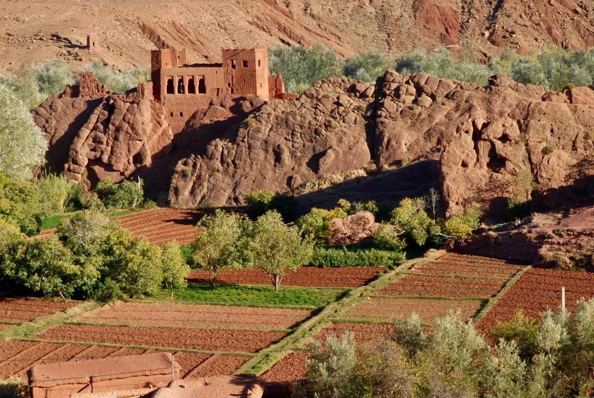 Natural landscape in Les 4 Saisons Du Dades