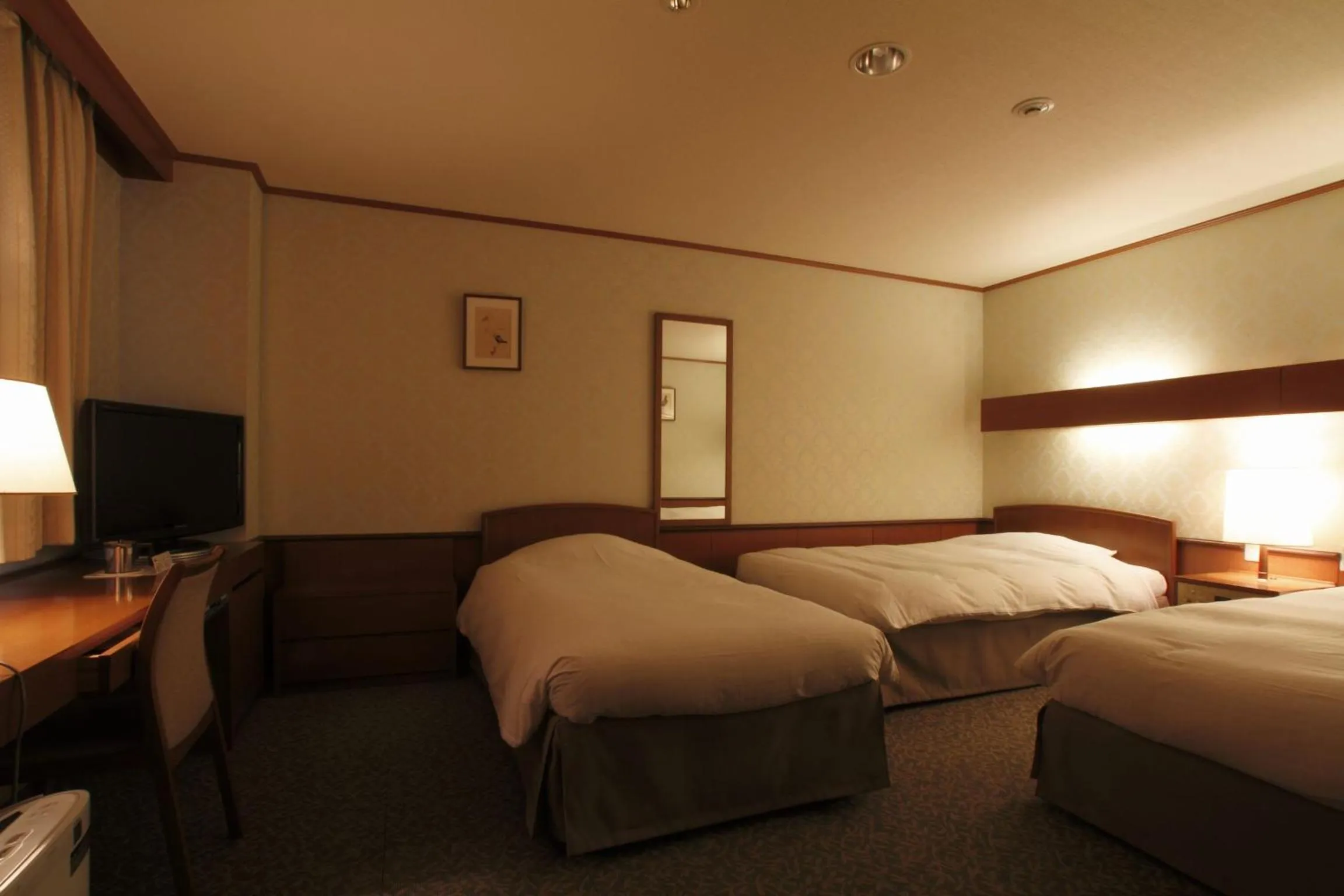 Photo of the whole room, Bed in Daiichi Inn Park