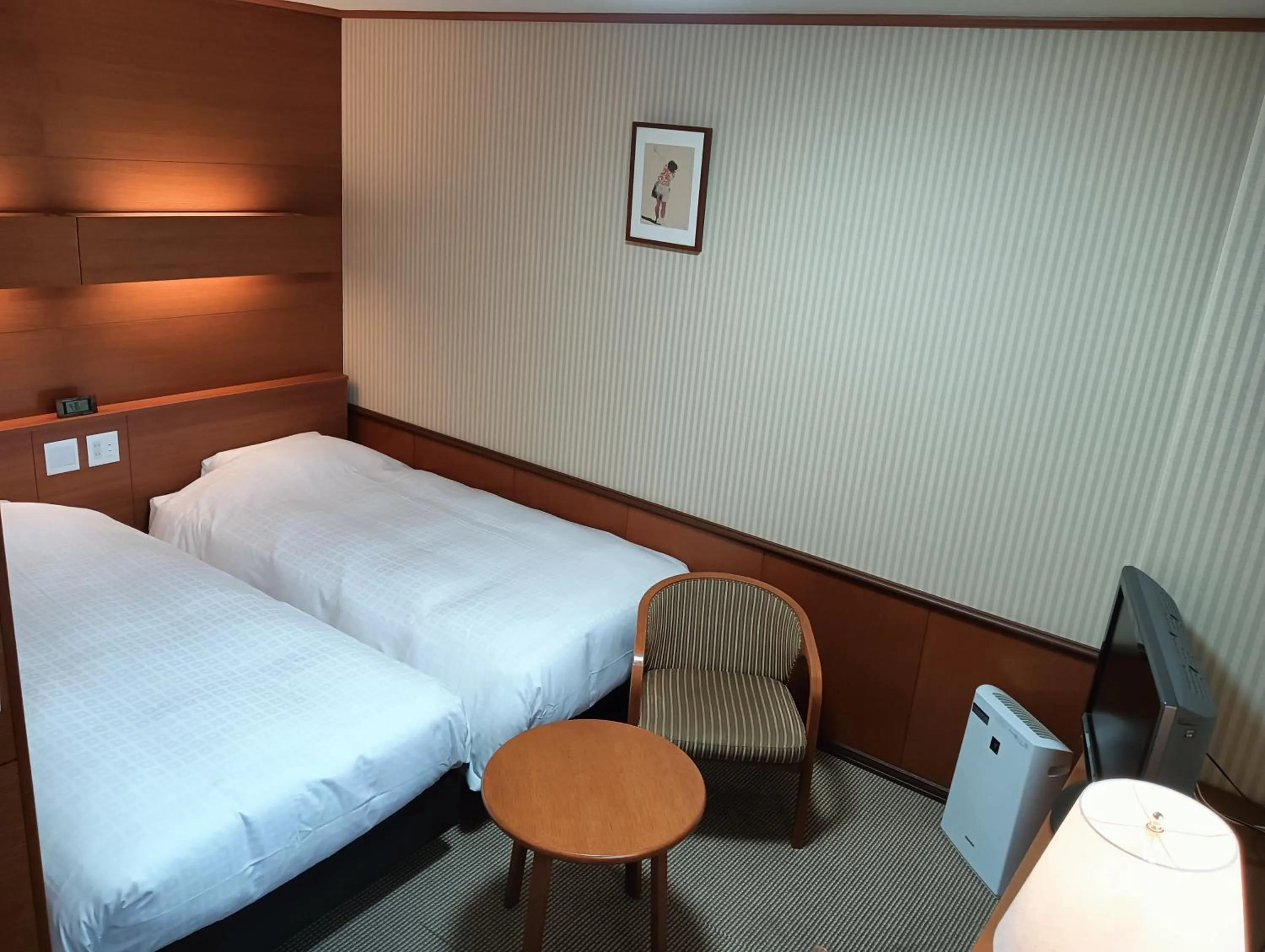 Bed in Daiichi Inn Park