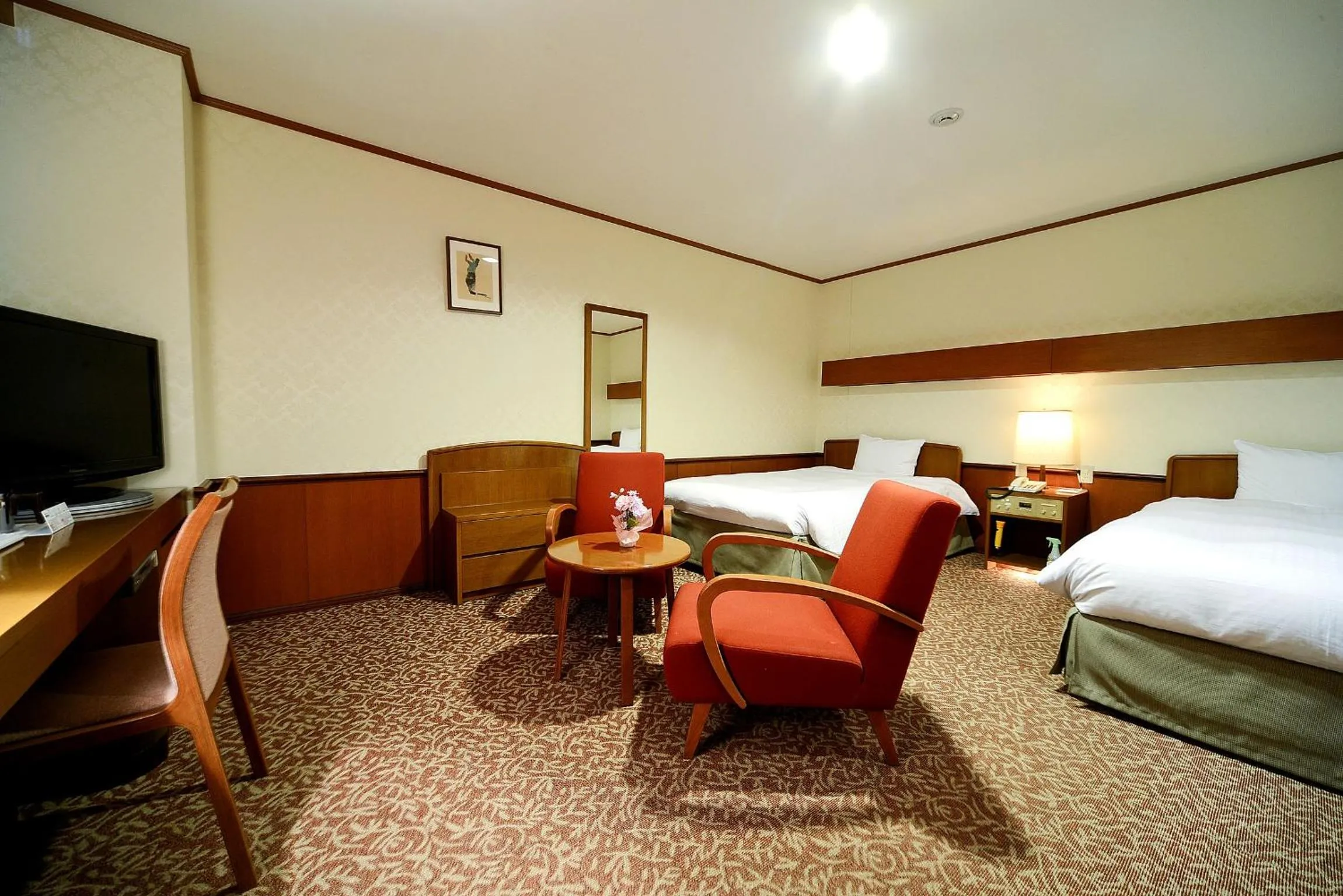 Photo of the whole room, Bed in Daiichi Inn Park