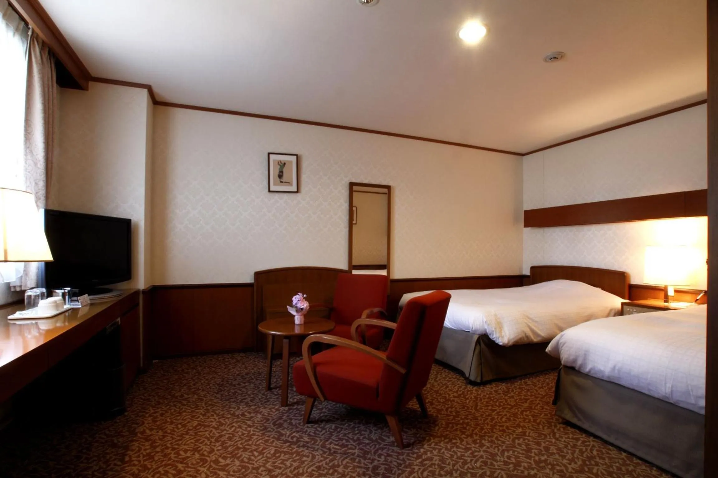 Photo of the whole room, Bed in Daiichi Inn Park