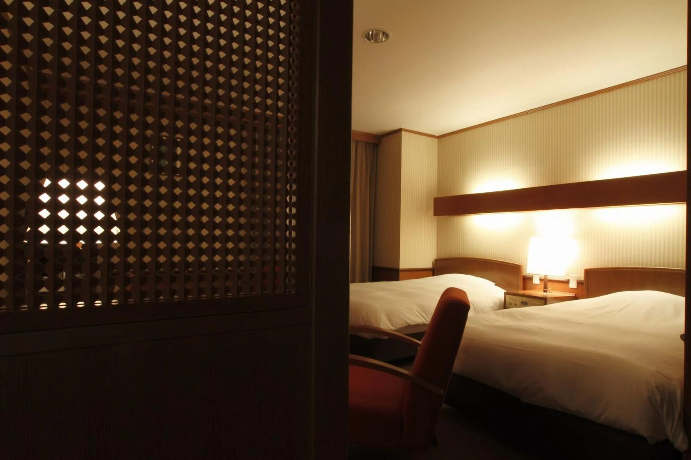 Photo of the whole room, Bed in Daiichi Inn Park