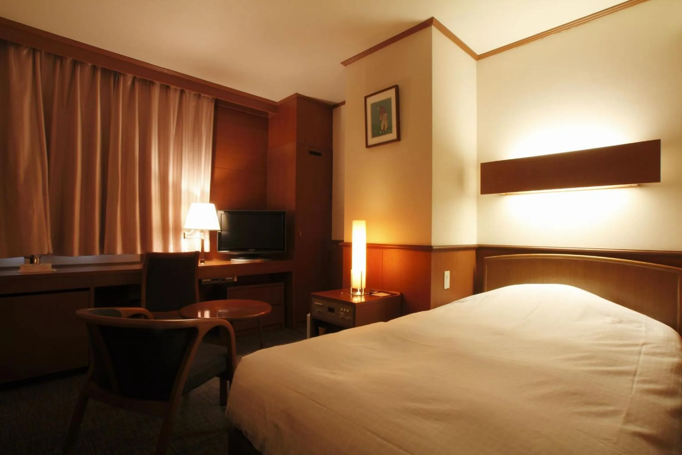 Photo of the whole room, Bed in Daiichi Inn Park