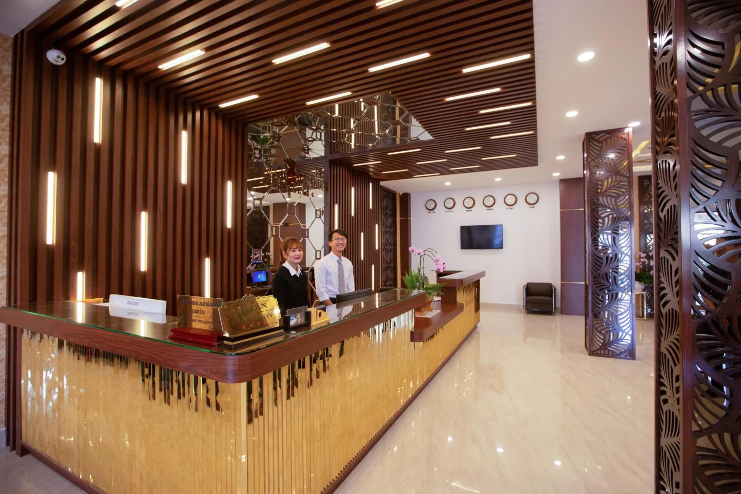 Lobby or reception in Dragon King 1 Hotel
