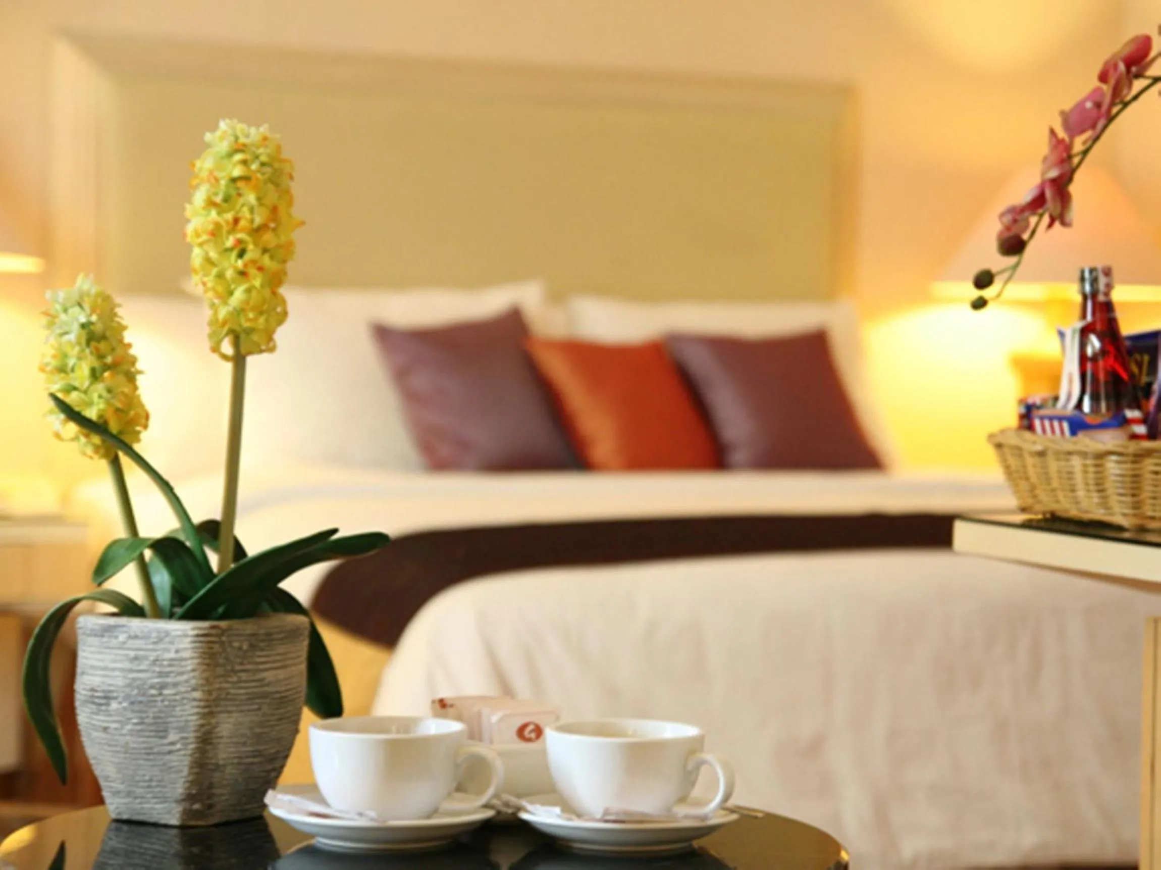 Bed in Hotel Gran Puri Manado