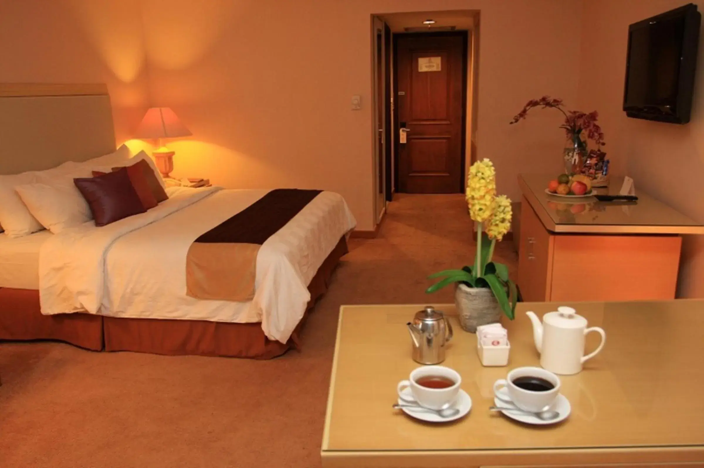 Bed in Hotel Gran Puri Manado Bed in Hotel Gran Puri Manado