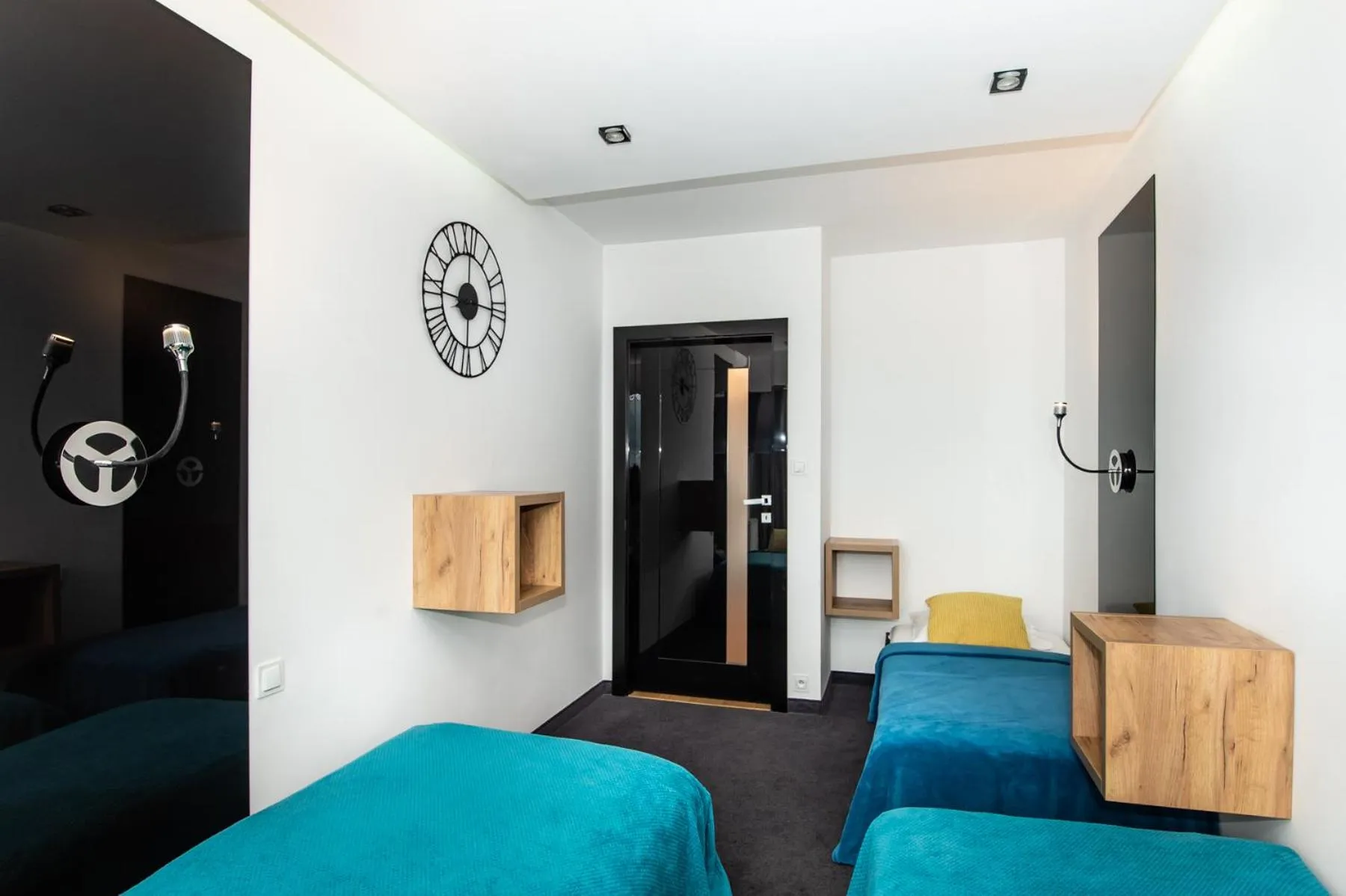 Bed in Super-Apartamenty International Fair