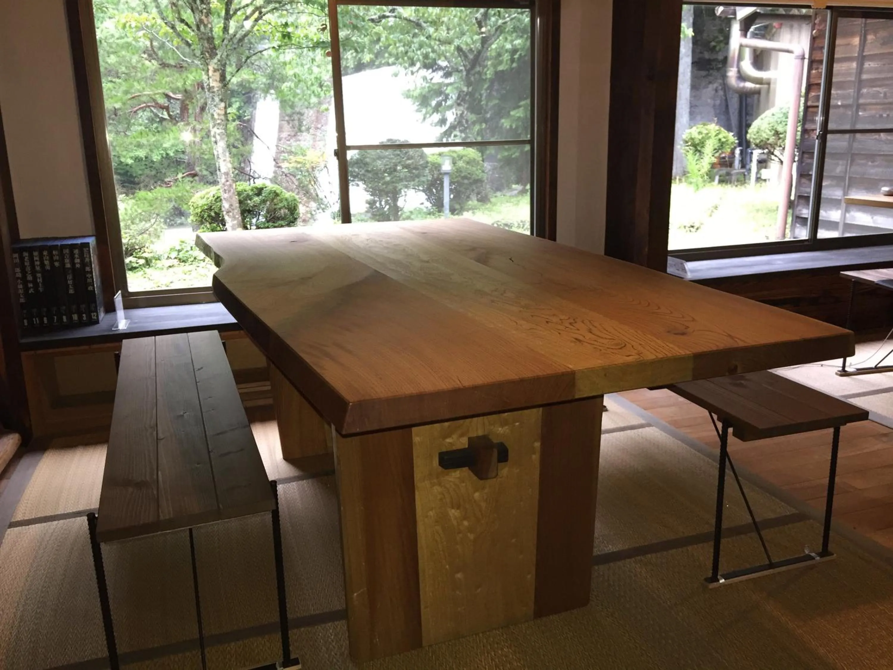 Dining area in Takimi Onsen Inn that only accepts one group per day