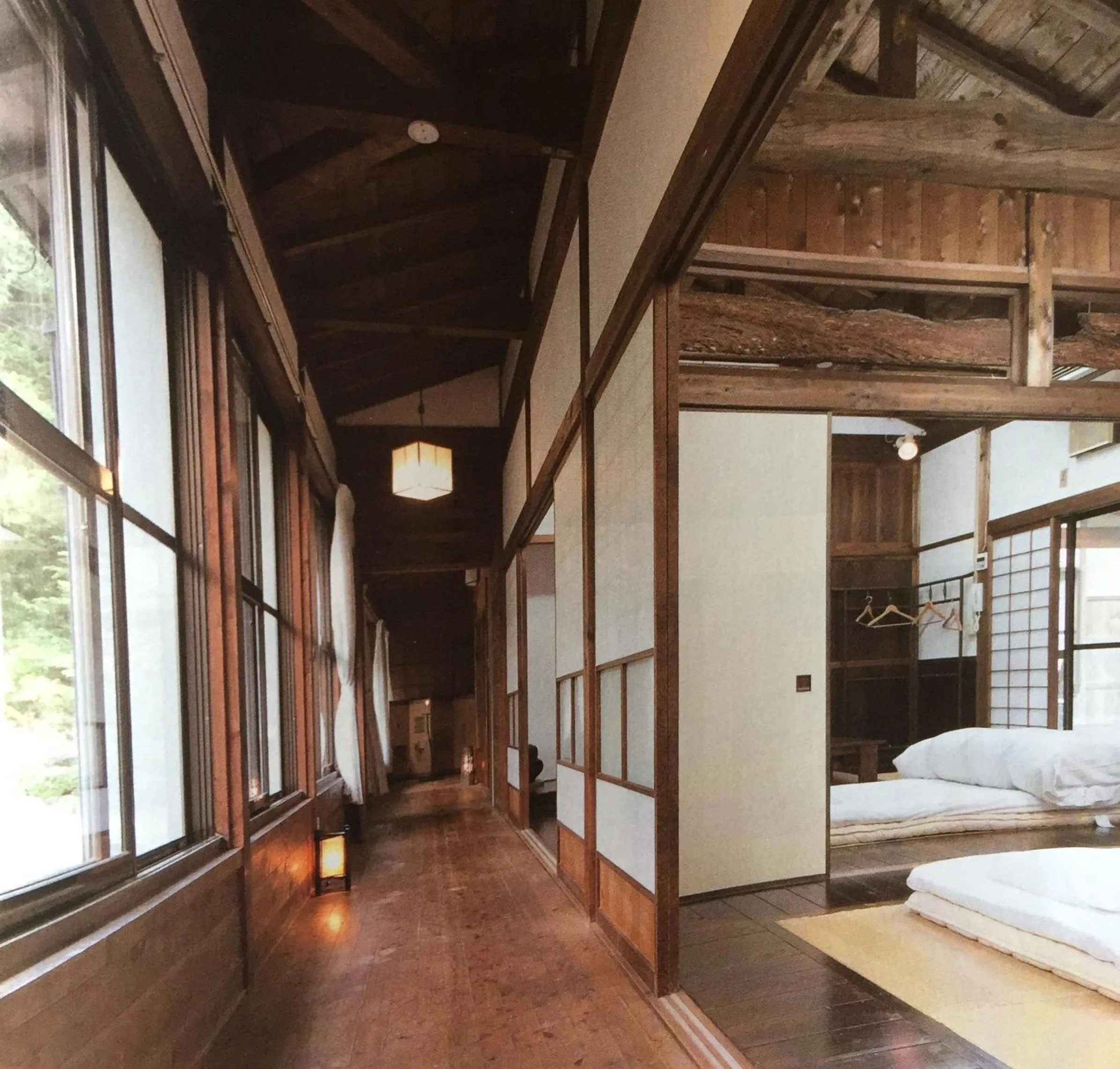 Bedroom, Bed in Takimi Onsen Inn that only accepts one group per day
