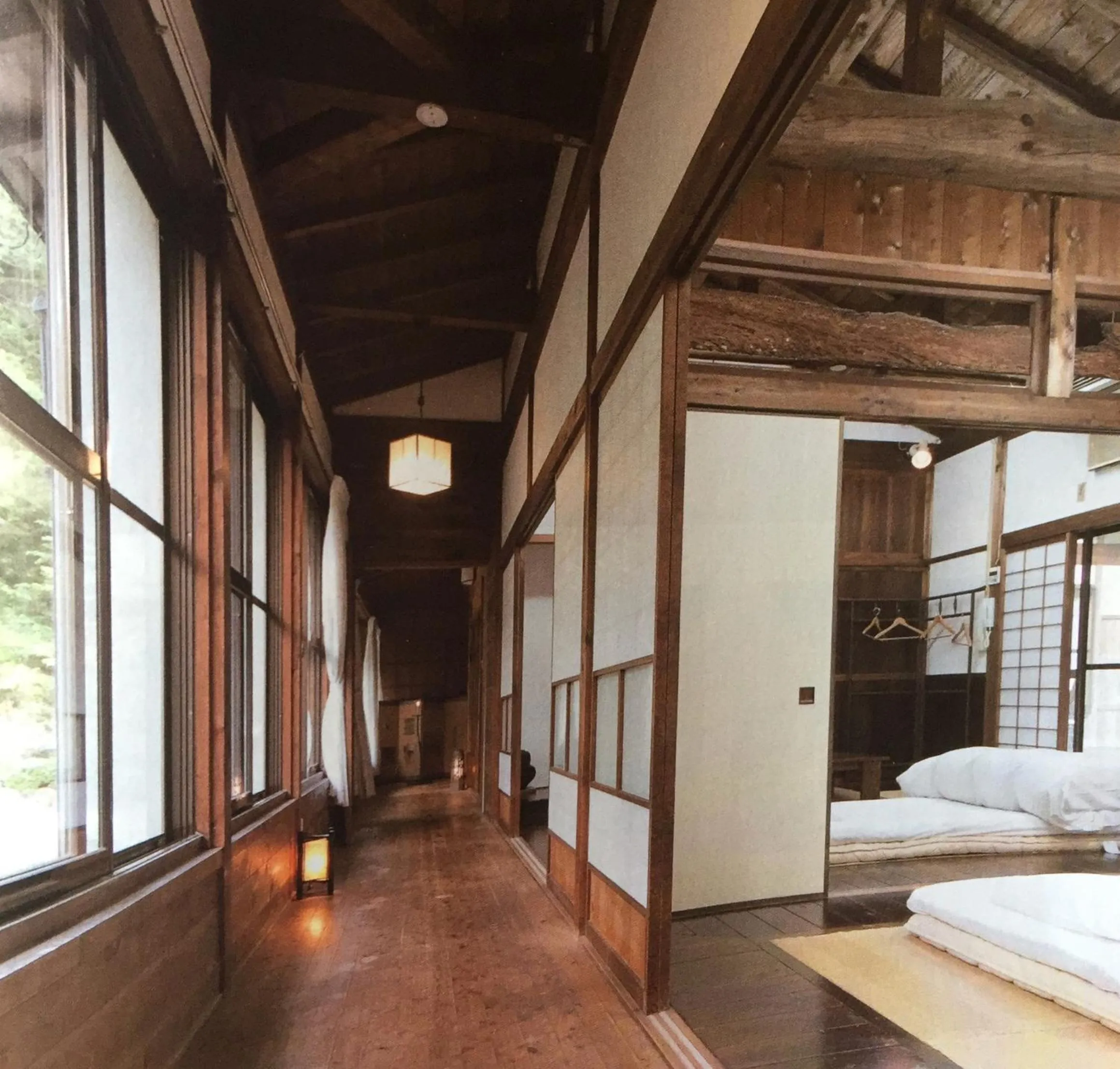 Bedroom, Bed in Takimi Onsen Inn that only accepts one group per day