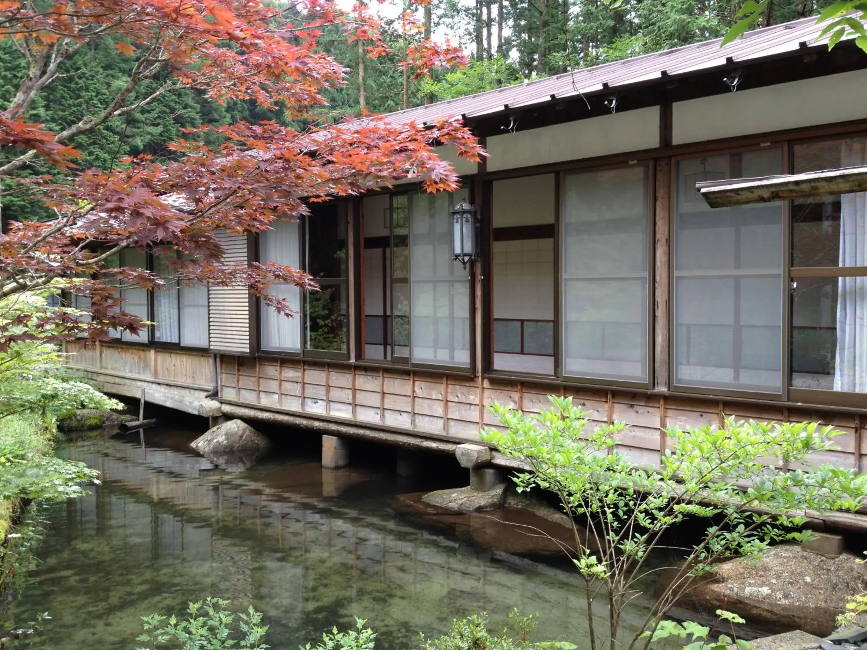Takimi Onsen Inn that only accepts one group per day Takimi Onsen Inn that only accepts one group per day