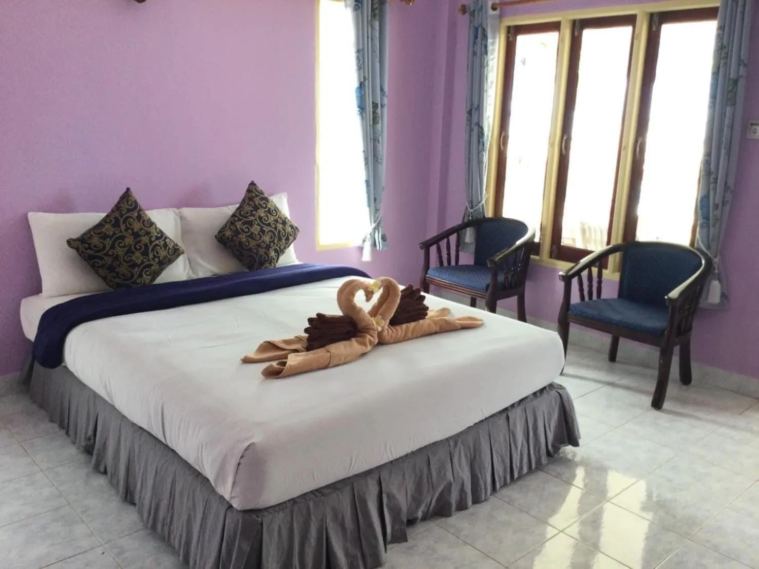 Bed in Salatan Resort
