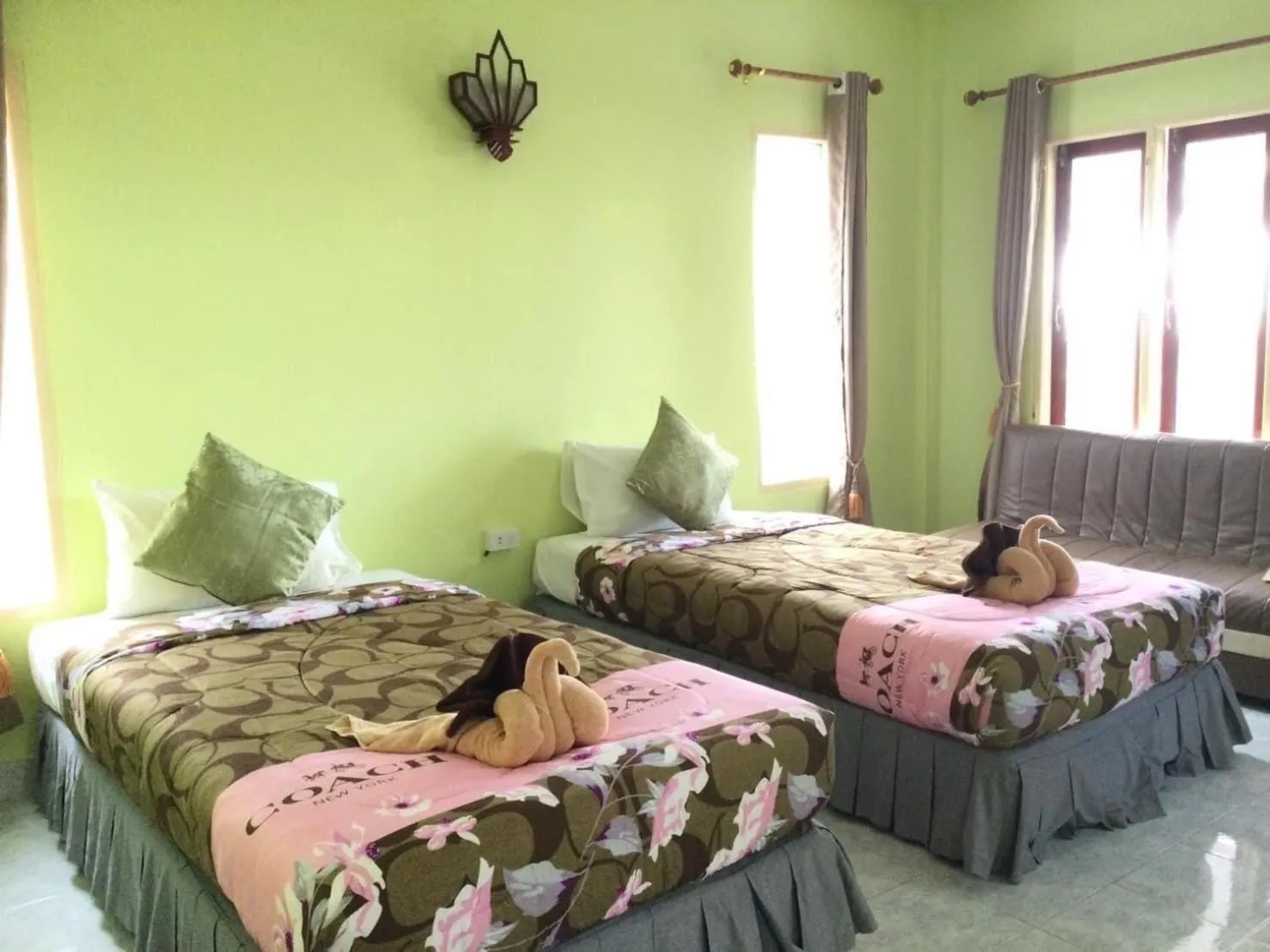 Bed in Salatan Resort