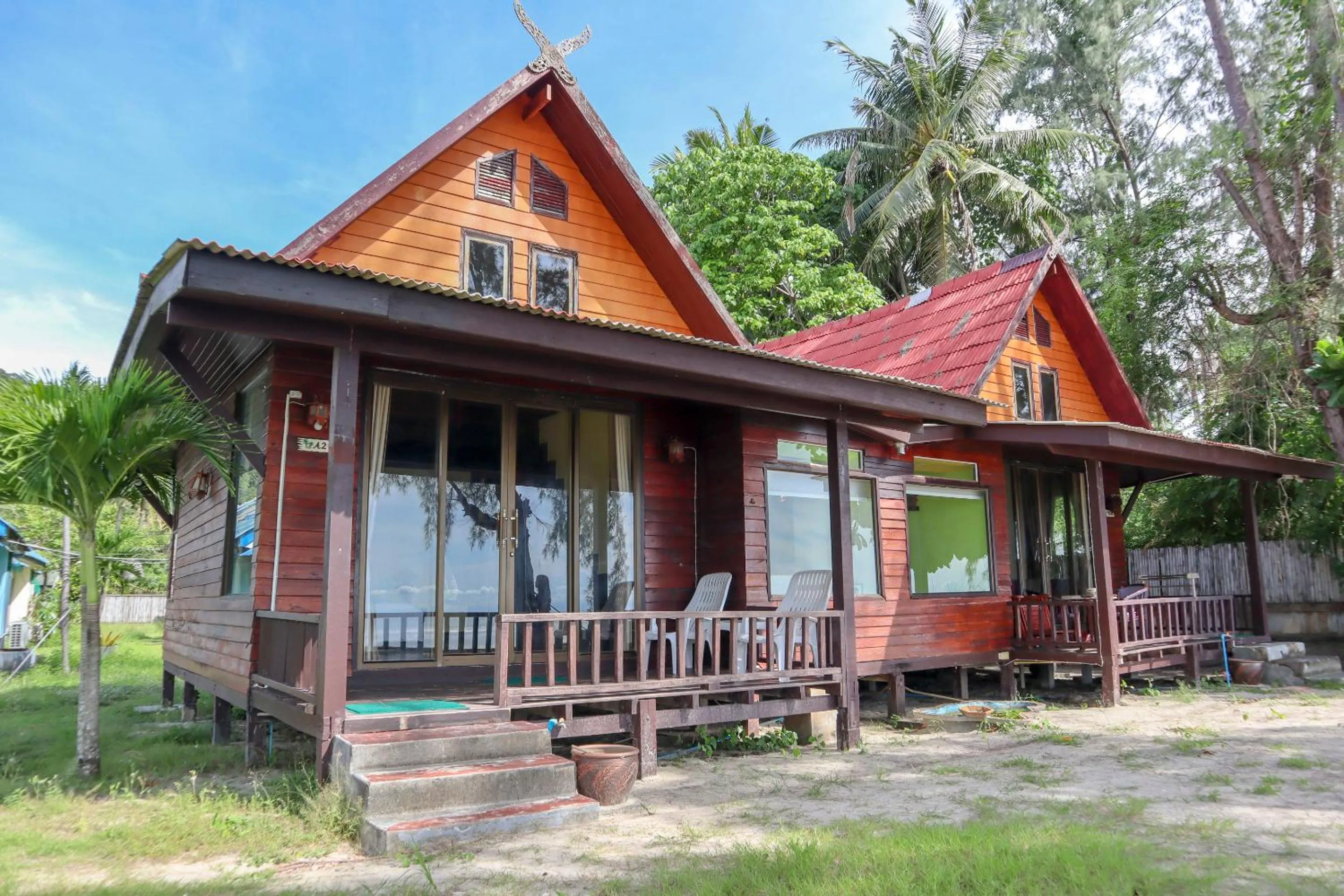 Facade/entrance in Salatan Resort