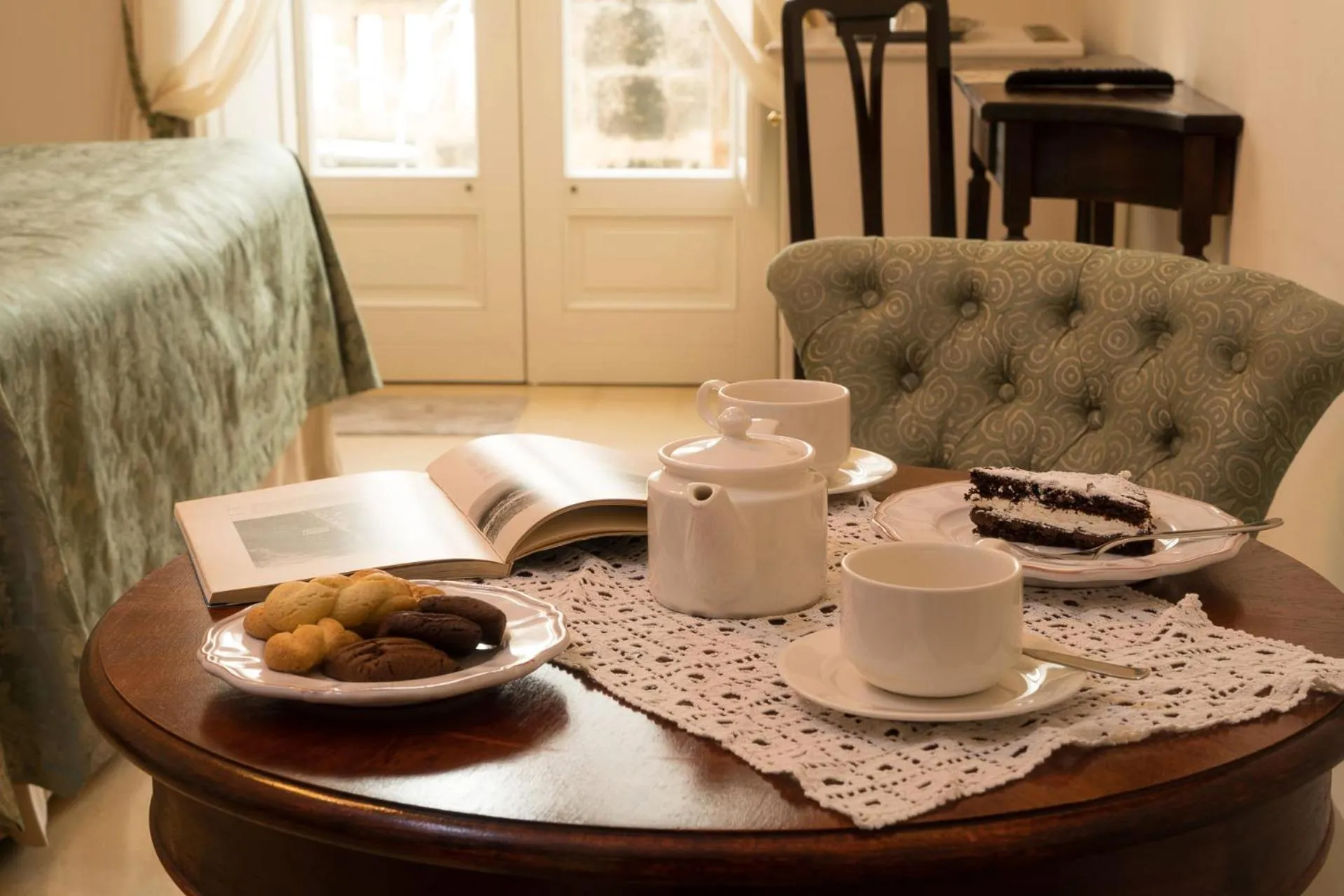 Photo of the whole room in Masseria Salamina