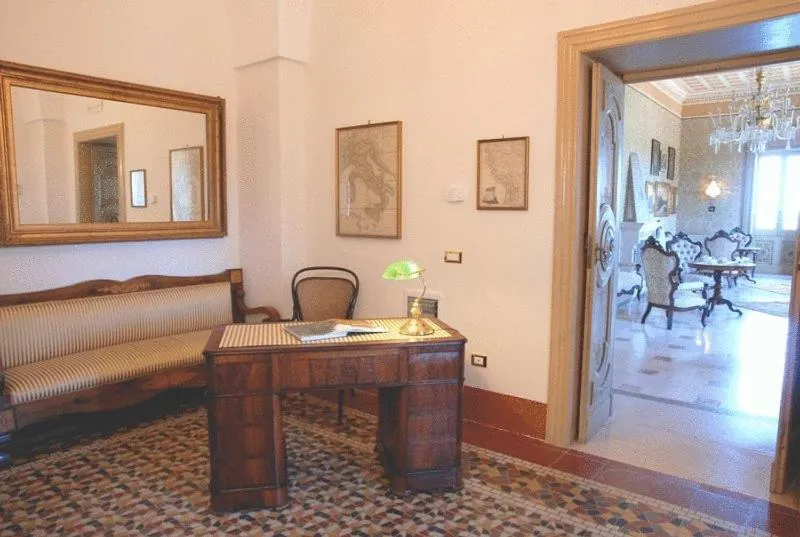 Seating area in Masseria Salamina