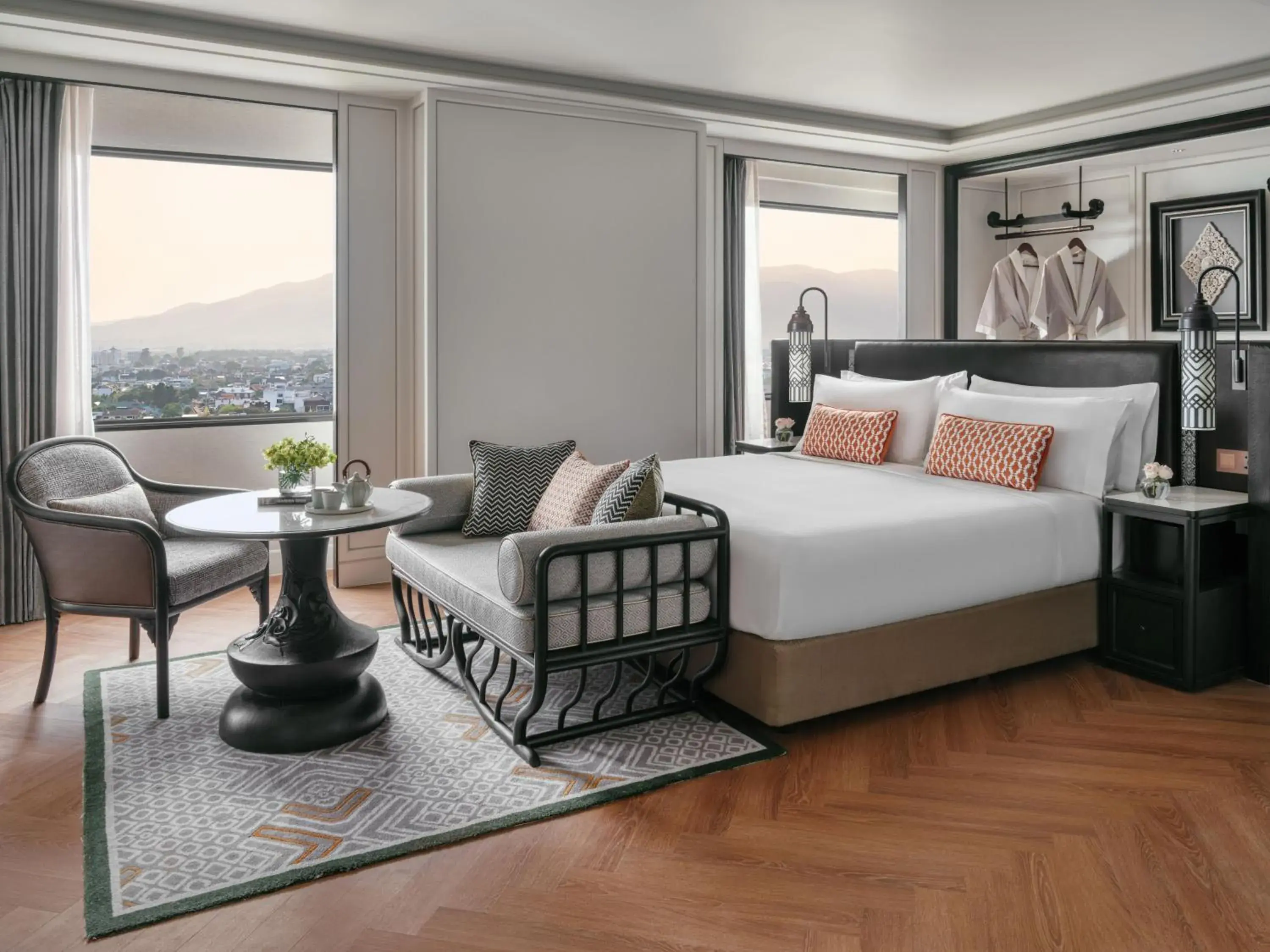 View (from property/room), Bed in InterContinental Chiang Mai The Mae Ping by IHG View (from property/room), Bed in InterContinental Chiang Mai The Mae Ping by IHG