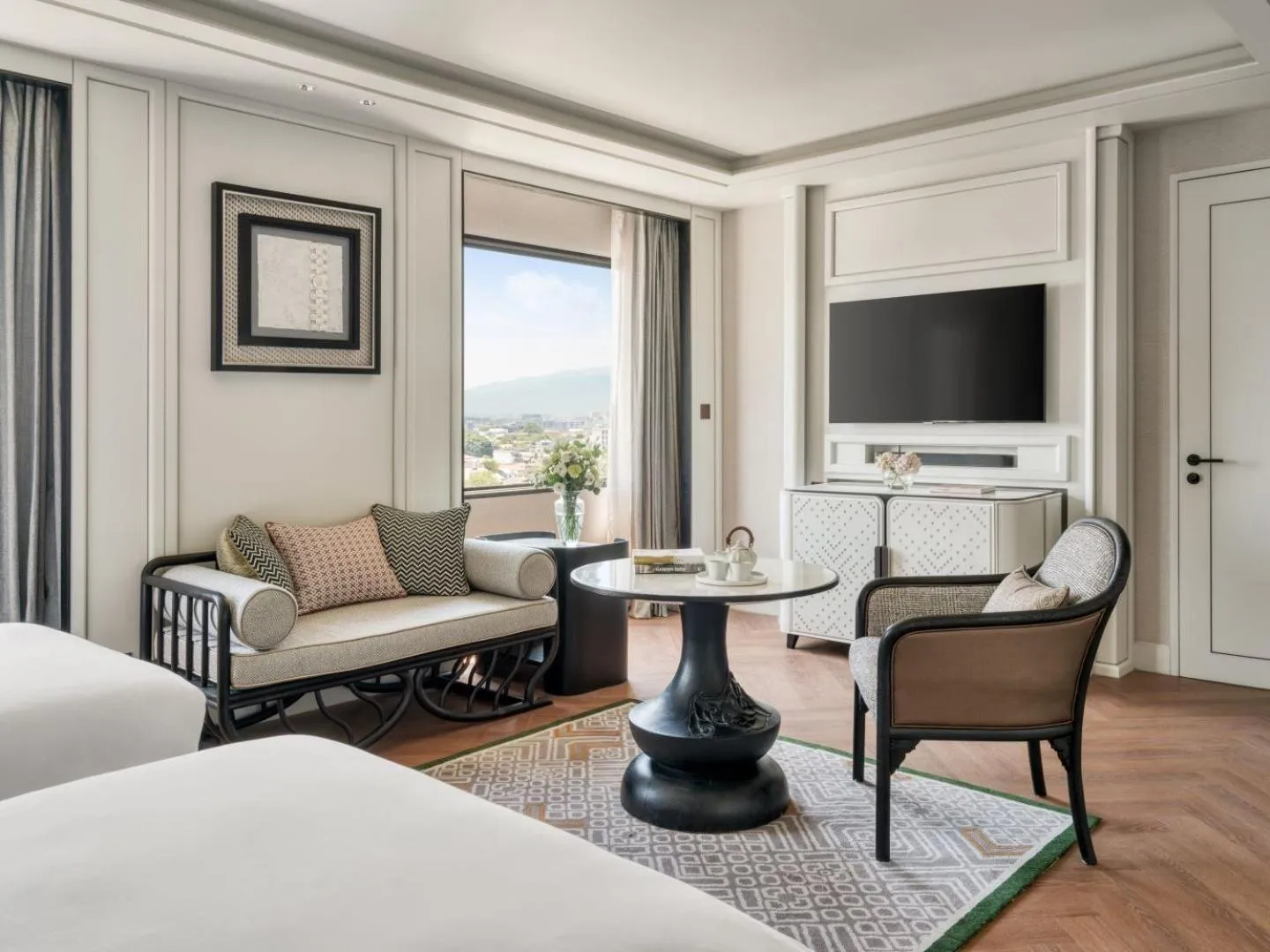 TV and multimedia, Bed in InterContinental Chiang Mai The Mae Ping by IHG