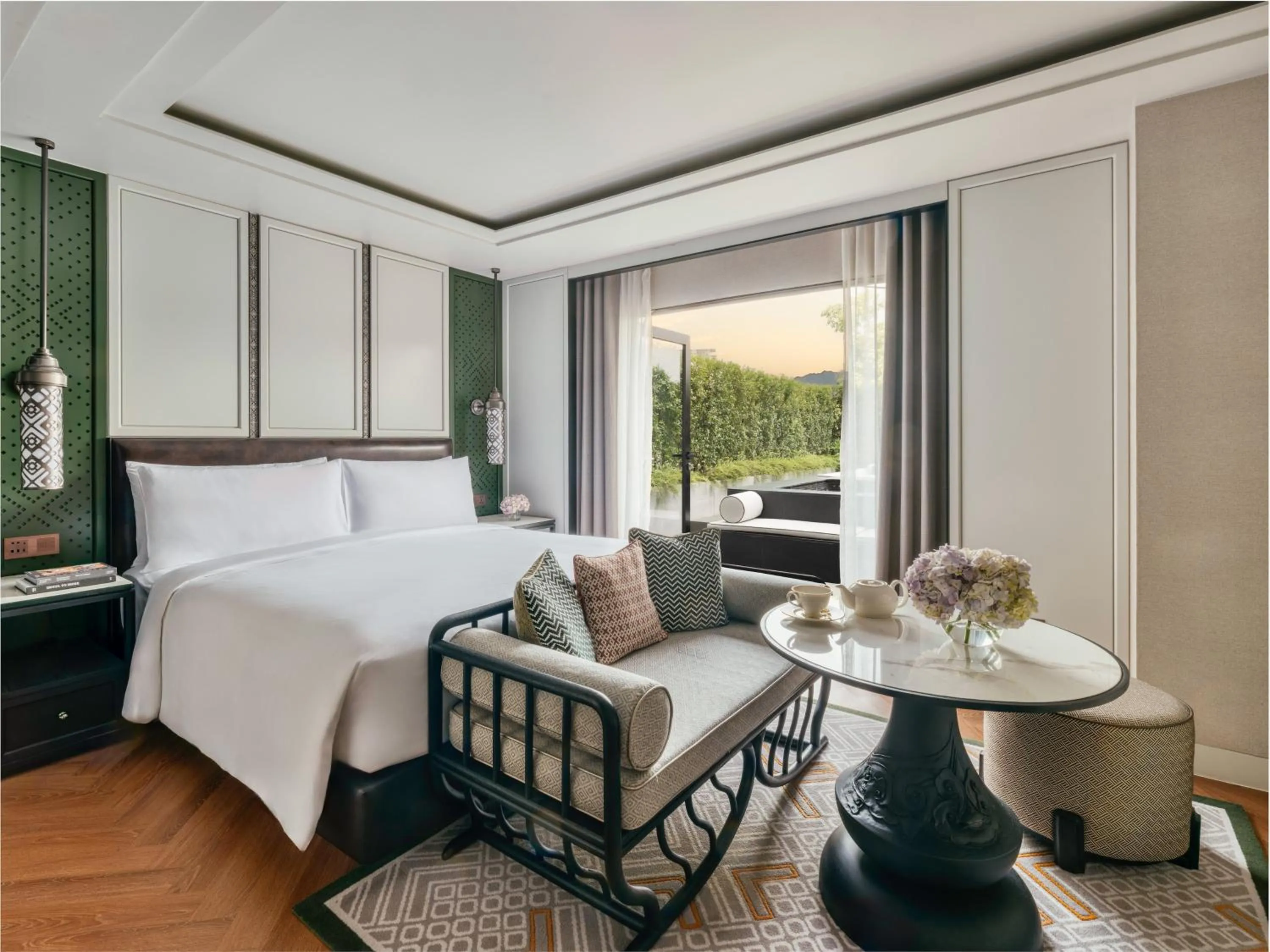 Photo of the whole room, Bed in InterContinental Chiang Mai The Mae Ping by IHG