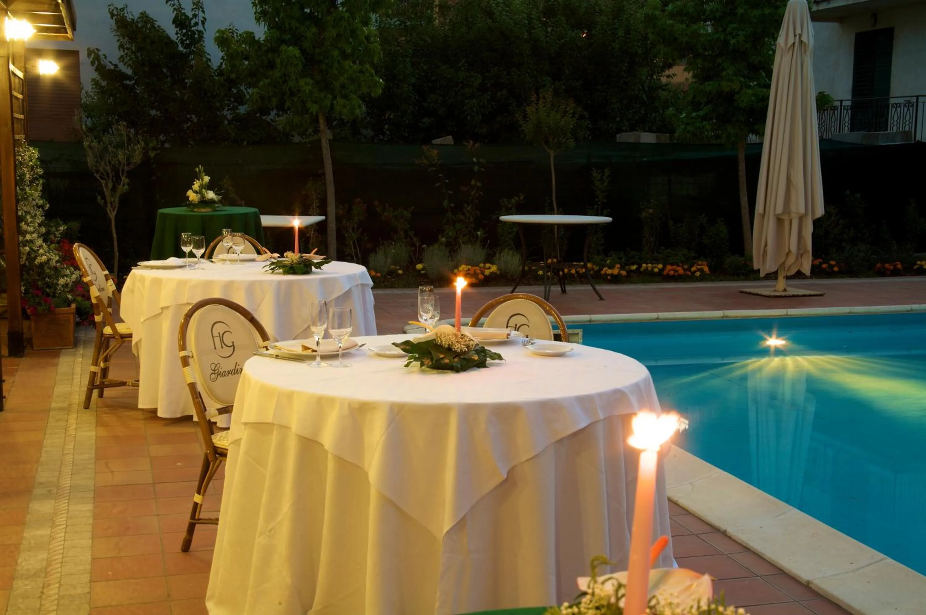 Restaurant/places to eat in Hotel Giardino