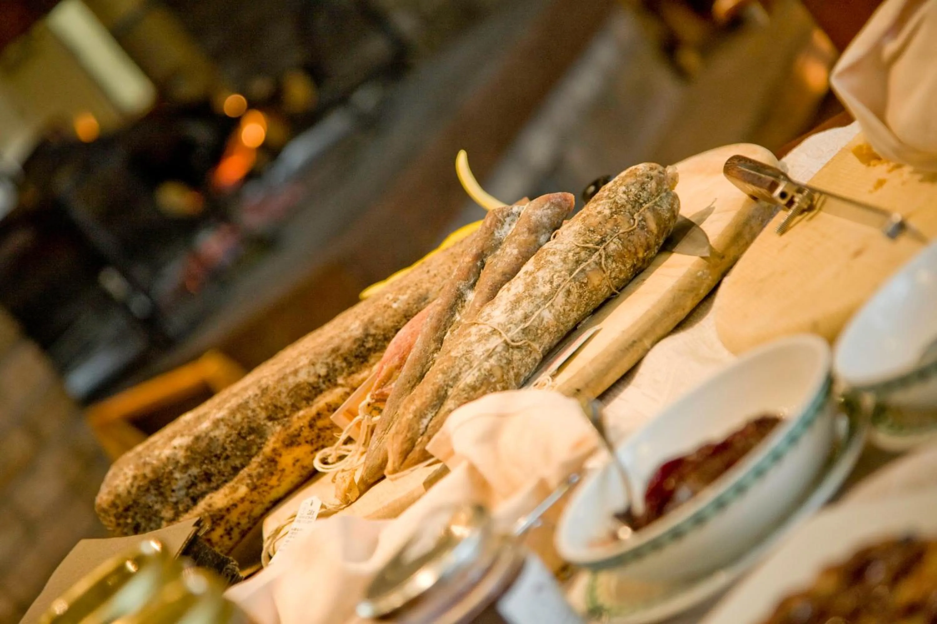 Buffet breakfast in Hotel Giardino