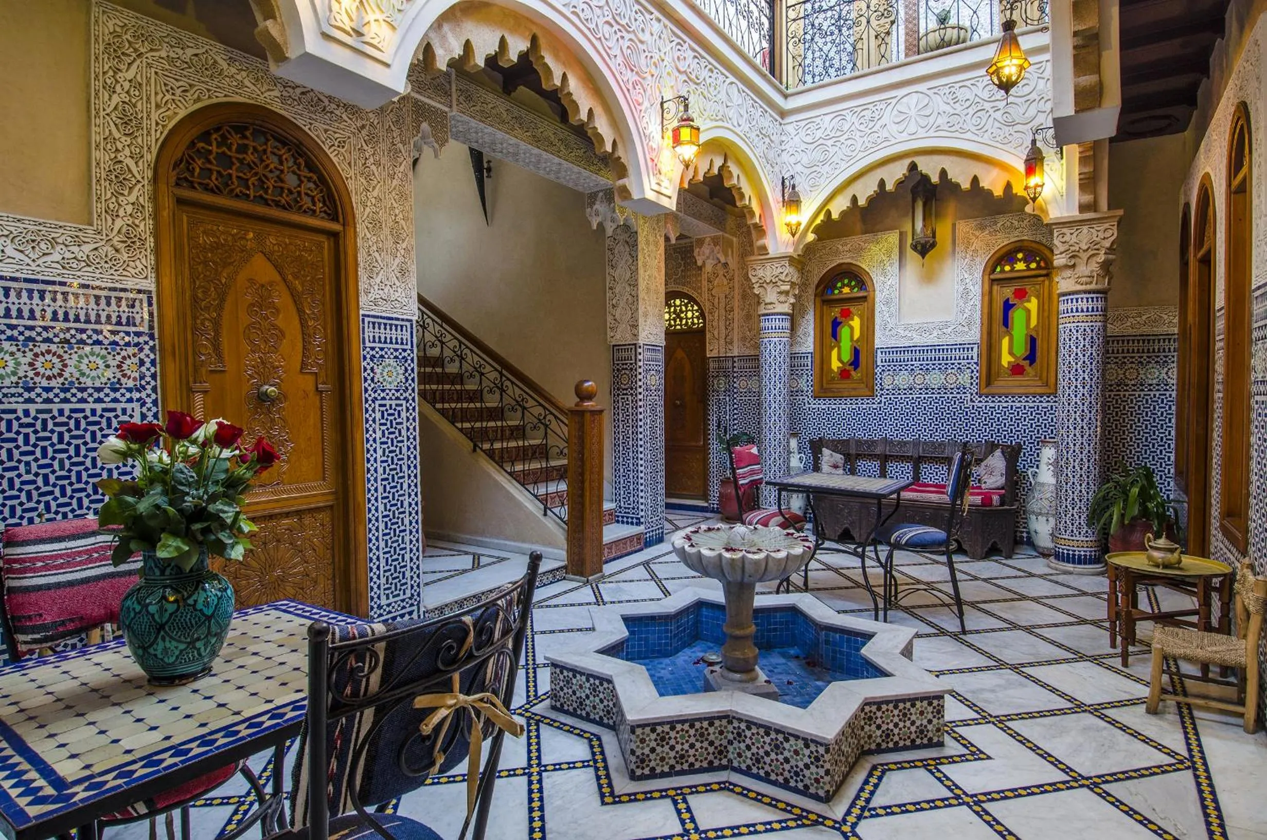 Lobby or reception in Riad Sidi Fatah