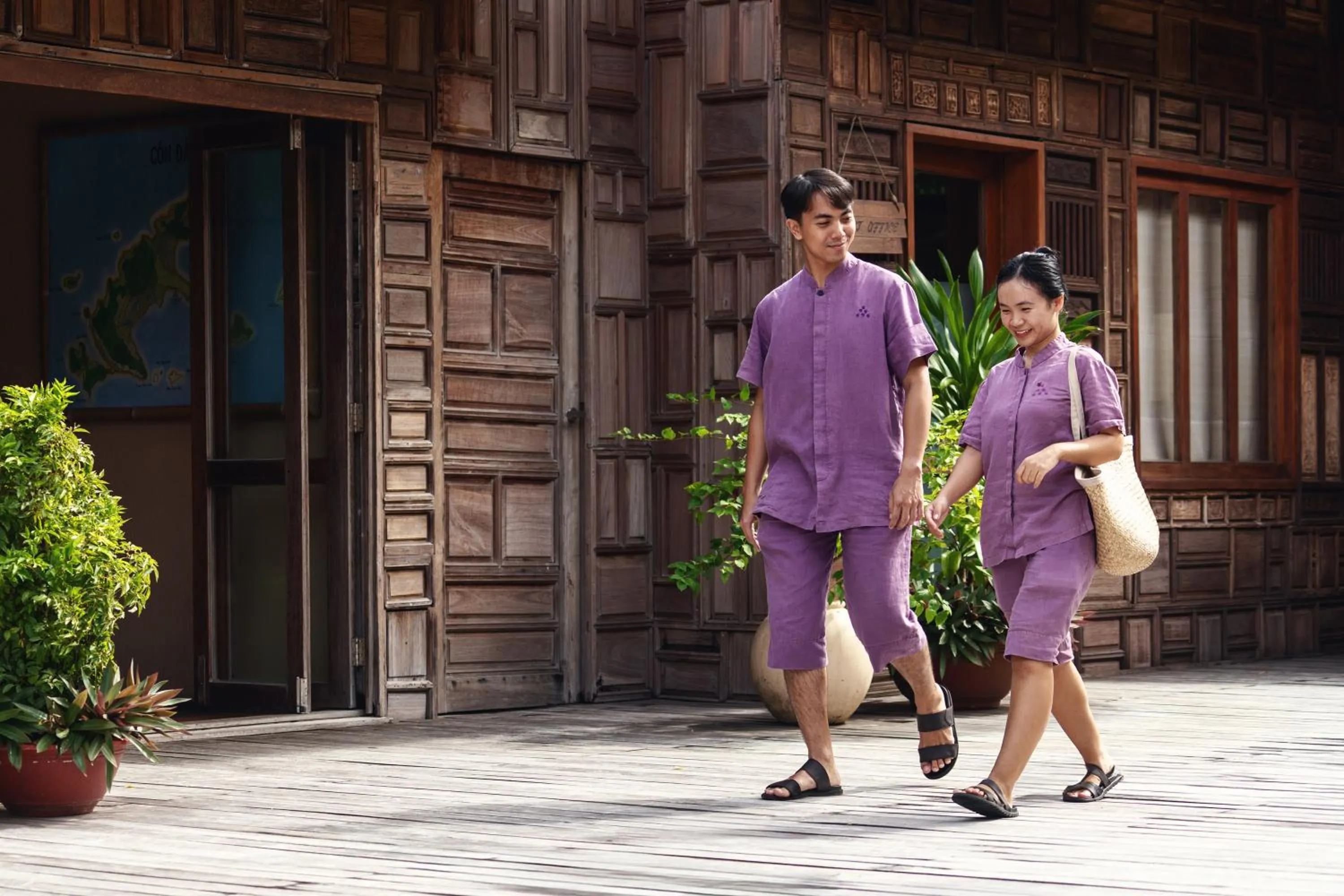 Staff in Six Senses Con Dao - Turtle Island Paradise