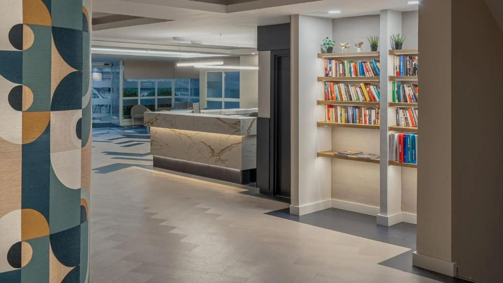 Lobby or reception in MedPlaya Hotel Alba Beach Lobby or reception in MedPlaya Hotel Alba Beach