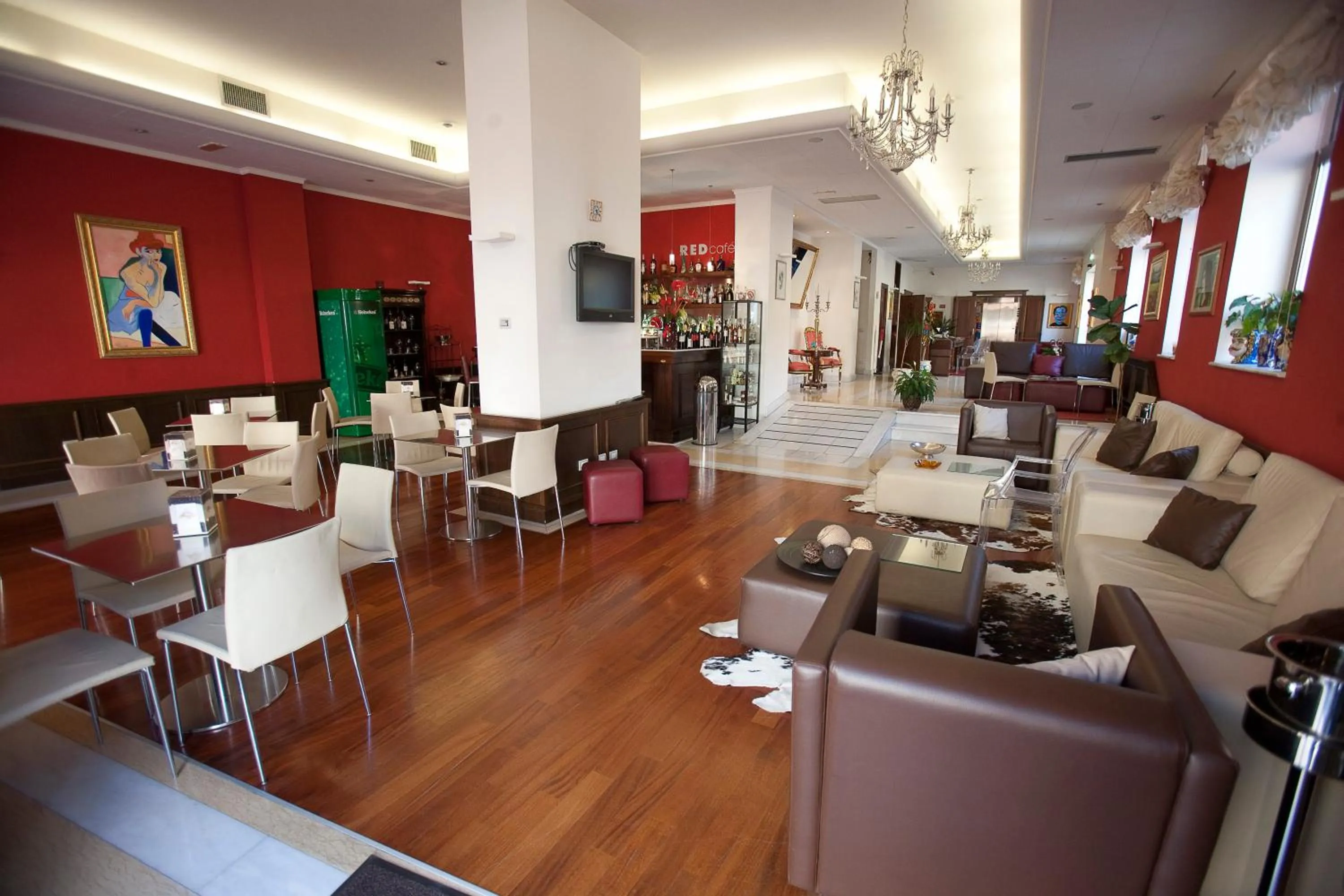 Lobby or reception in La Chicca Palace Hotel