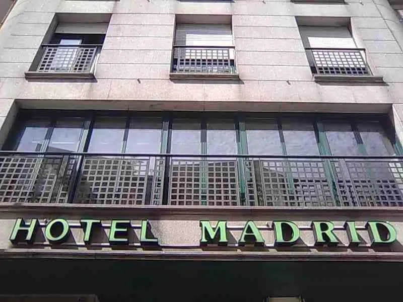Facade/entrance in Hotel Madrid