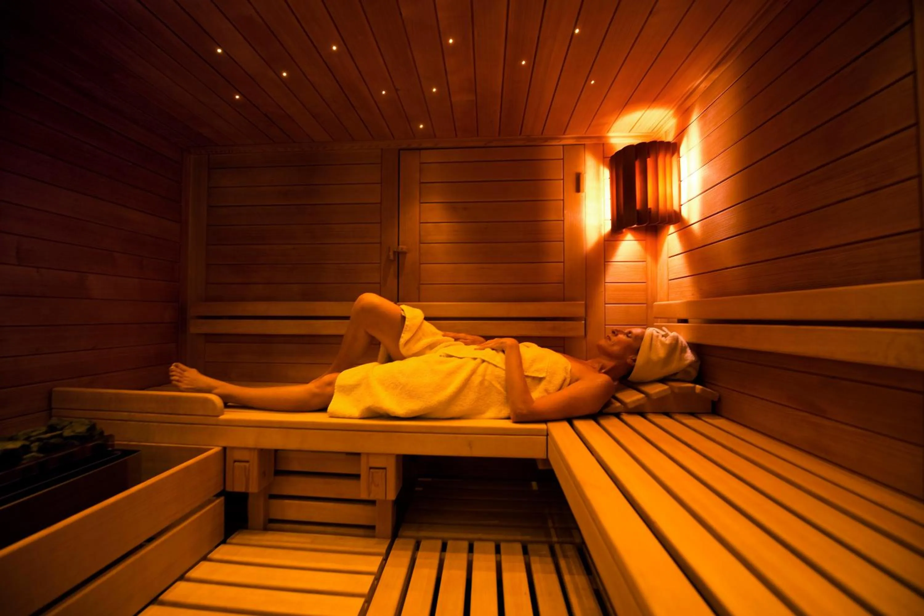 Sauna in Ferienwohnungen im Bonnschloessl