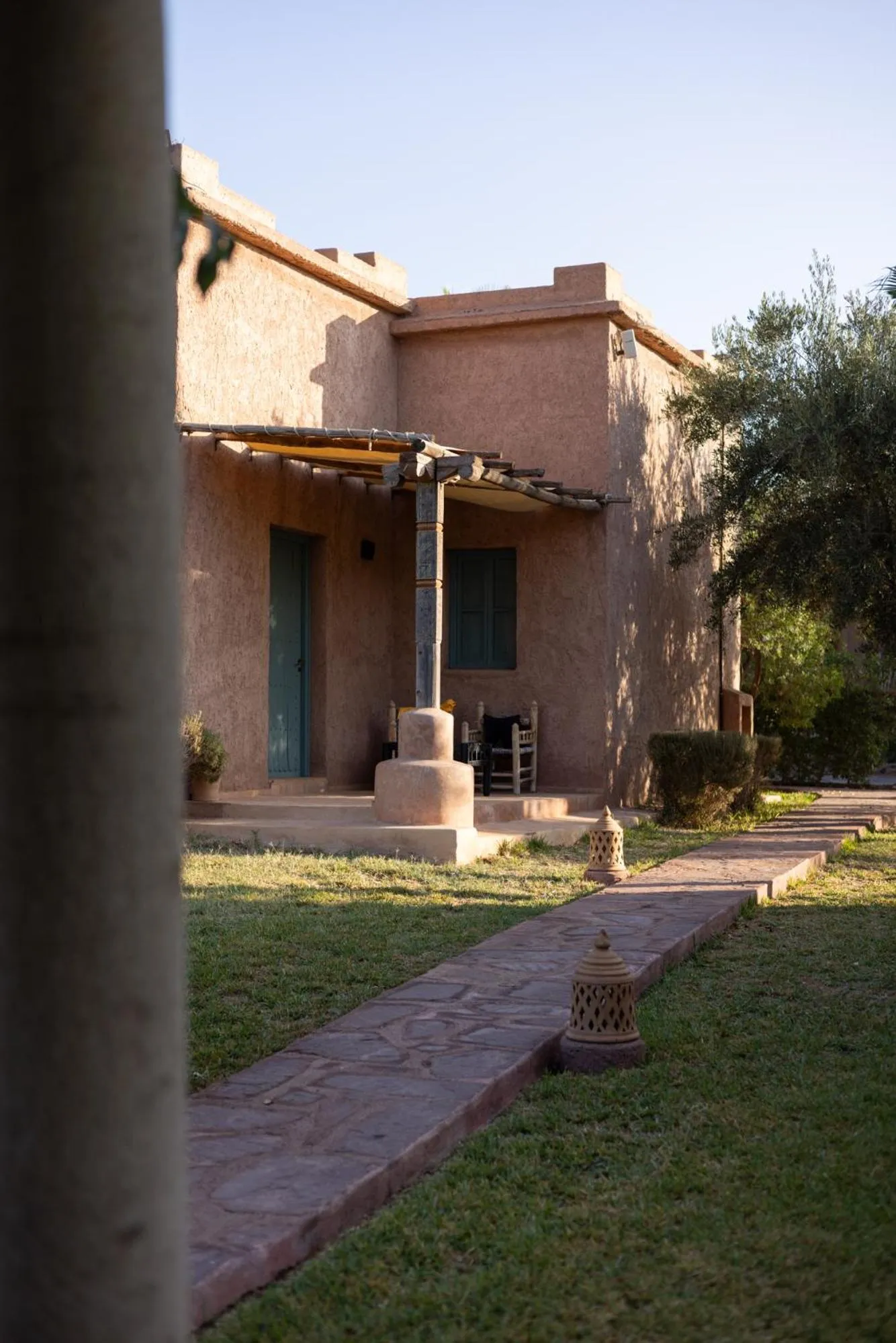 Garden view in Jnane Allia