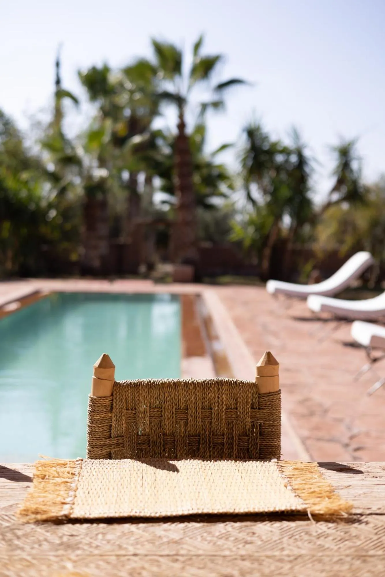 Swimming pool in Jnane Allia