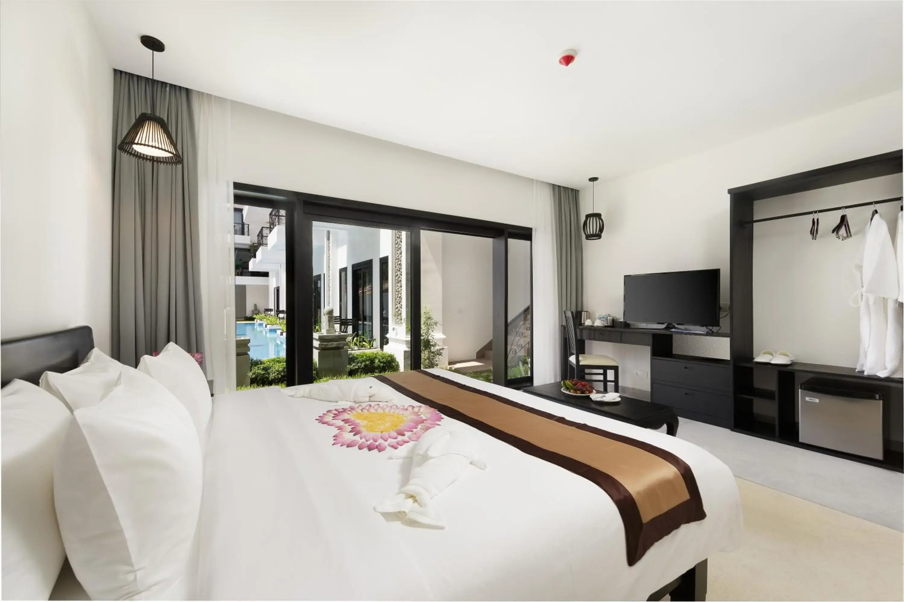 Photo of the whole room, Bed in Aroma Angkor Boutique Hotel Photo of the whole room, Bed in Aroma Angkor Boutique Hotel