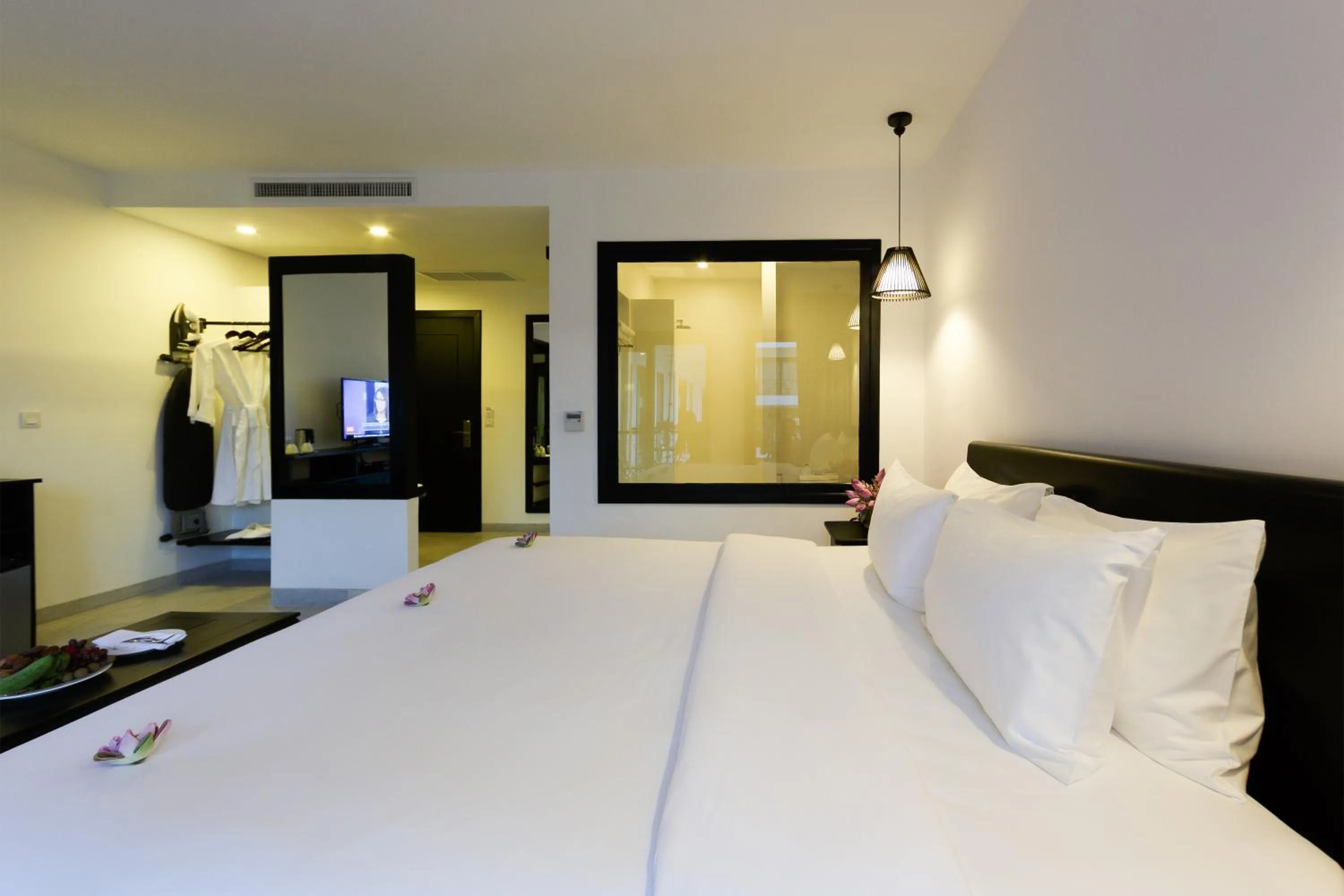 Photo of the whole room, Bed in Aroma Angkor Boutique Hotel