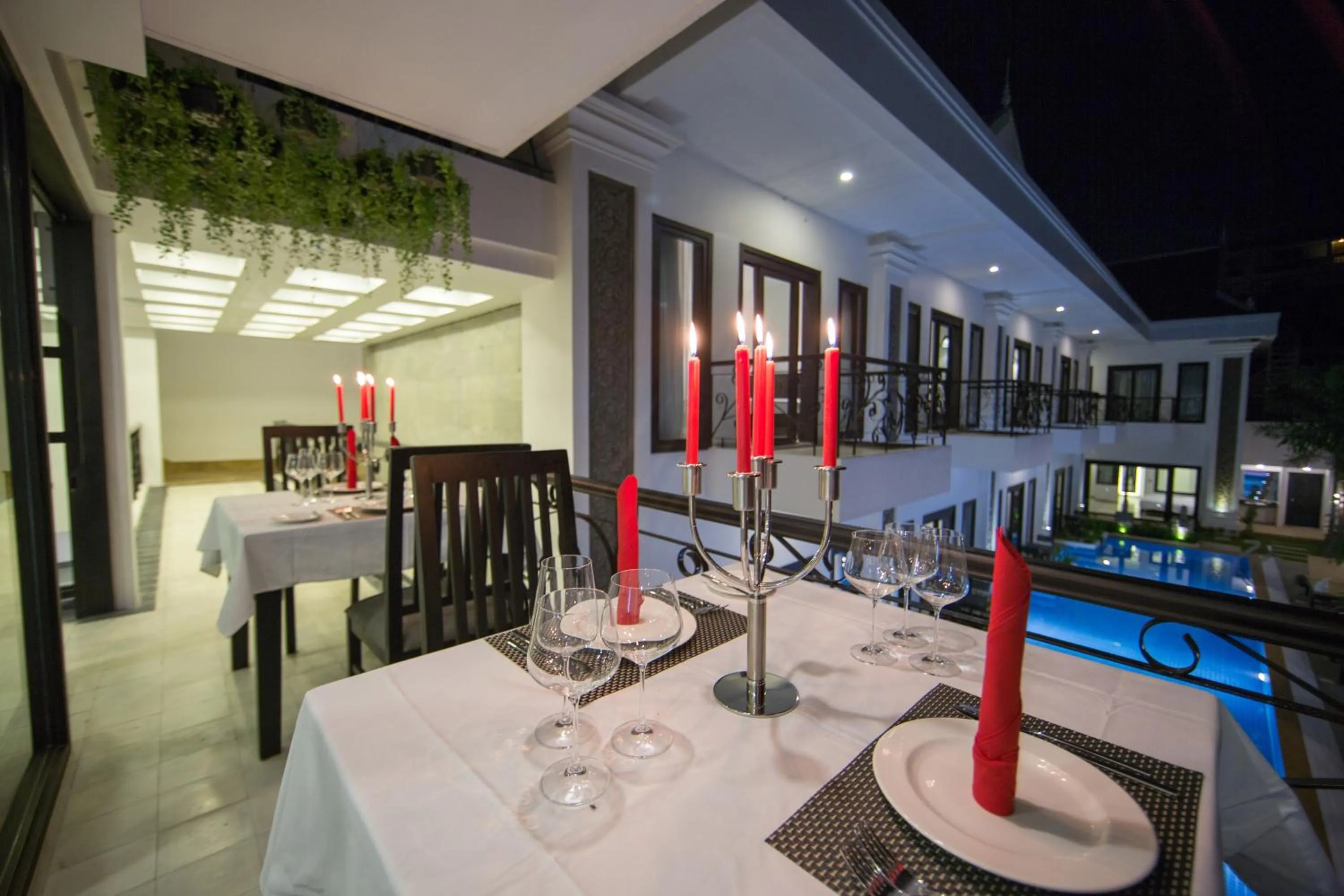 Restaurant/places to eat in Aroma Angkor Boutique Hotel