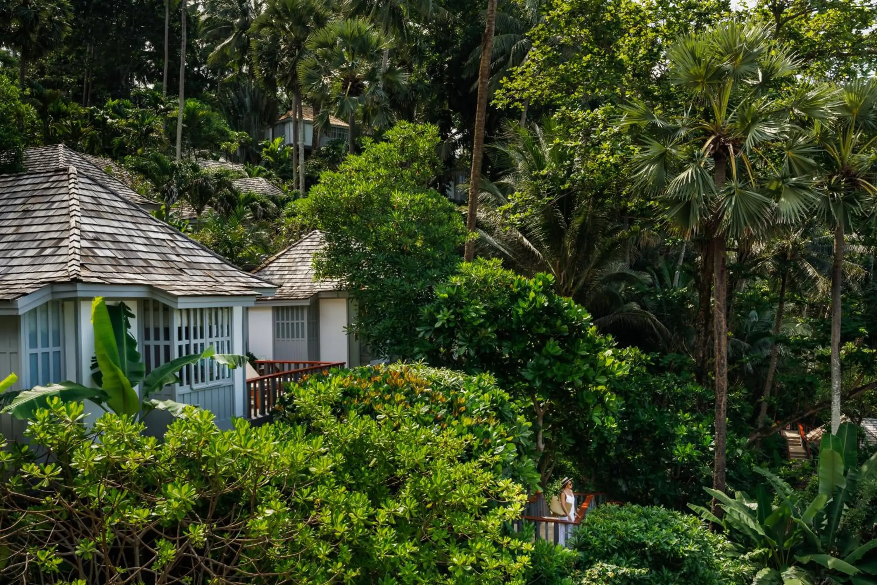 Garden view in The Surin Phuket Garden view in The Surin Phuket