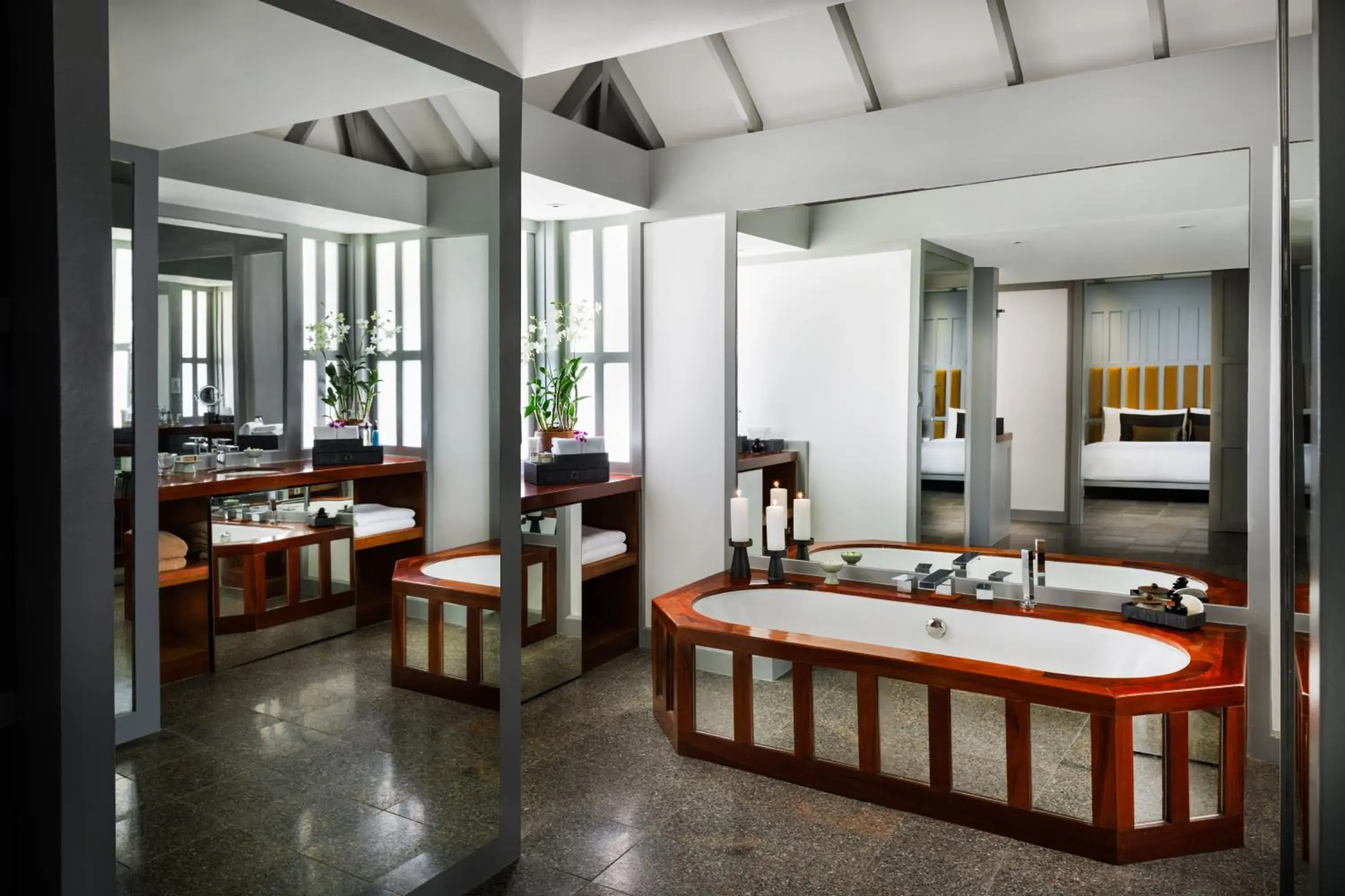 Bathroom in The Surin Phuket Bathroom in The Surin Phuket