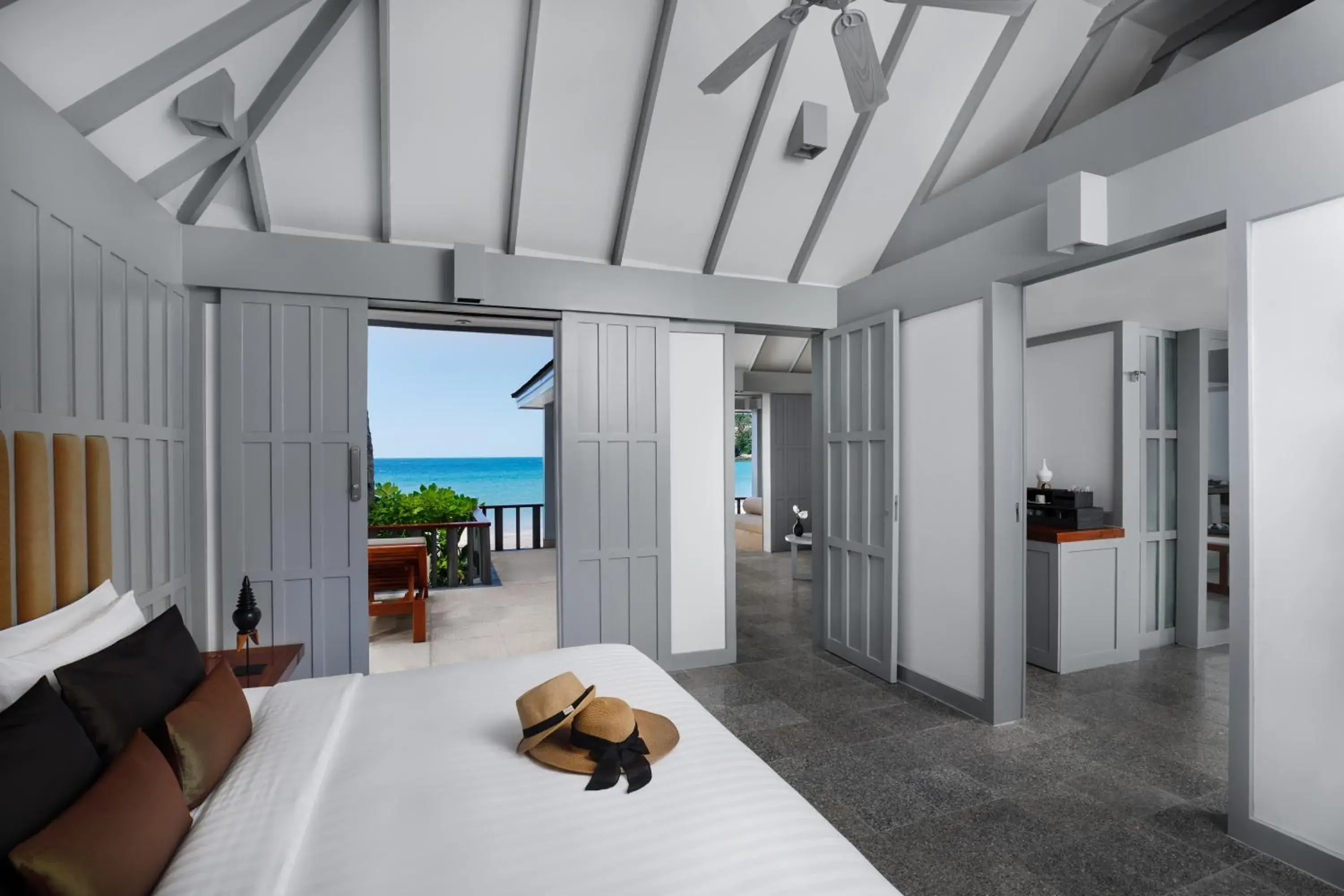 Sea view, Bed in The Surin Phuket Sea view, Bed in The Surin Phuket