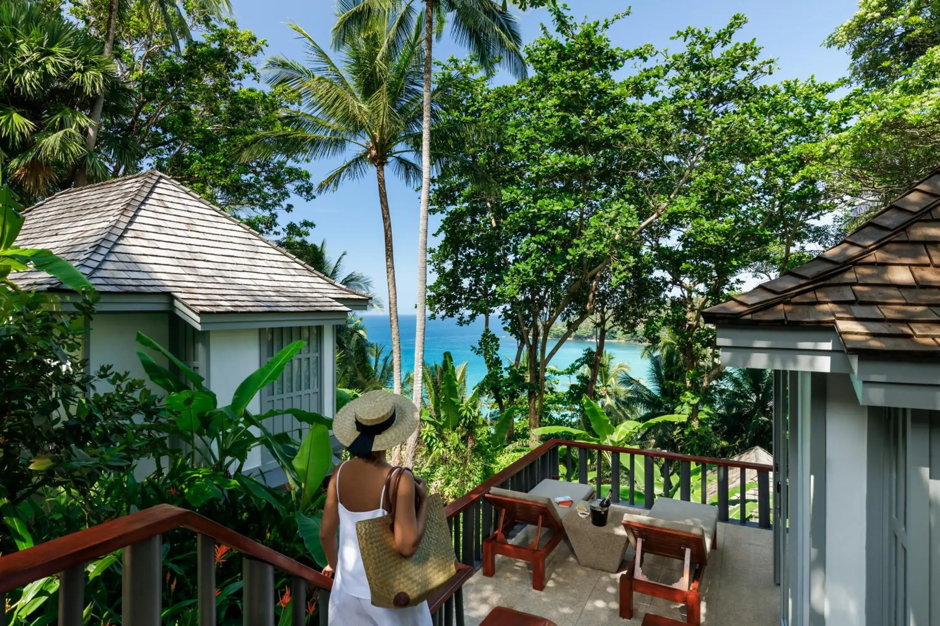 Sea view in The Surin Phuket Sea view in The Surin Phuket