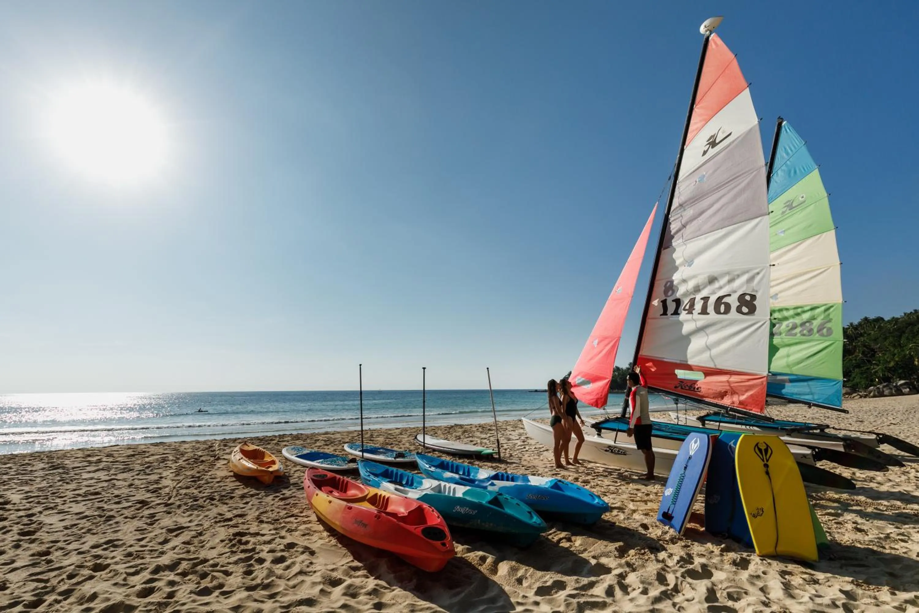 Windsurfing in The Surin Phuket