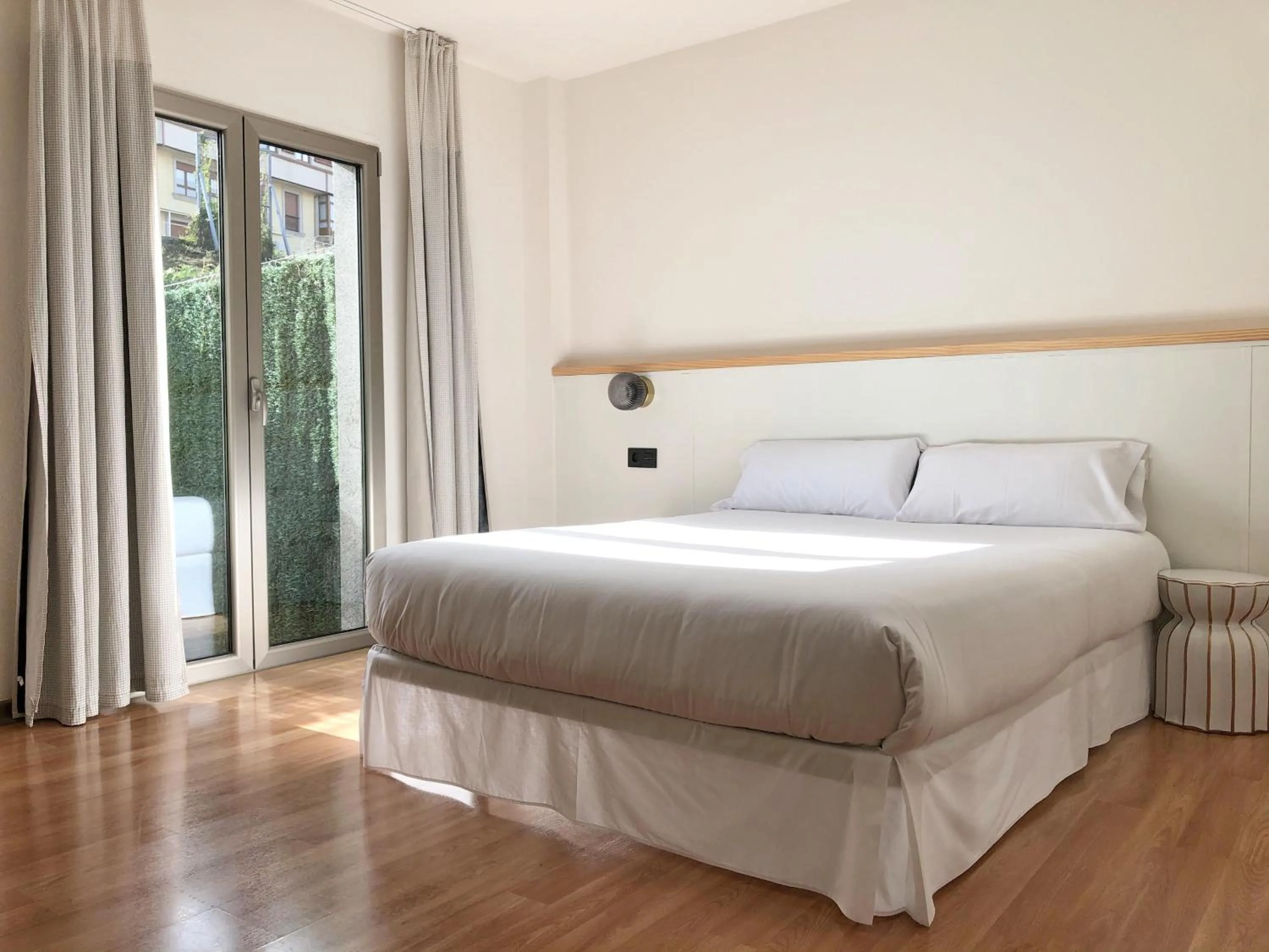 Bed in Hotel As Hortensias