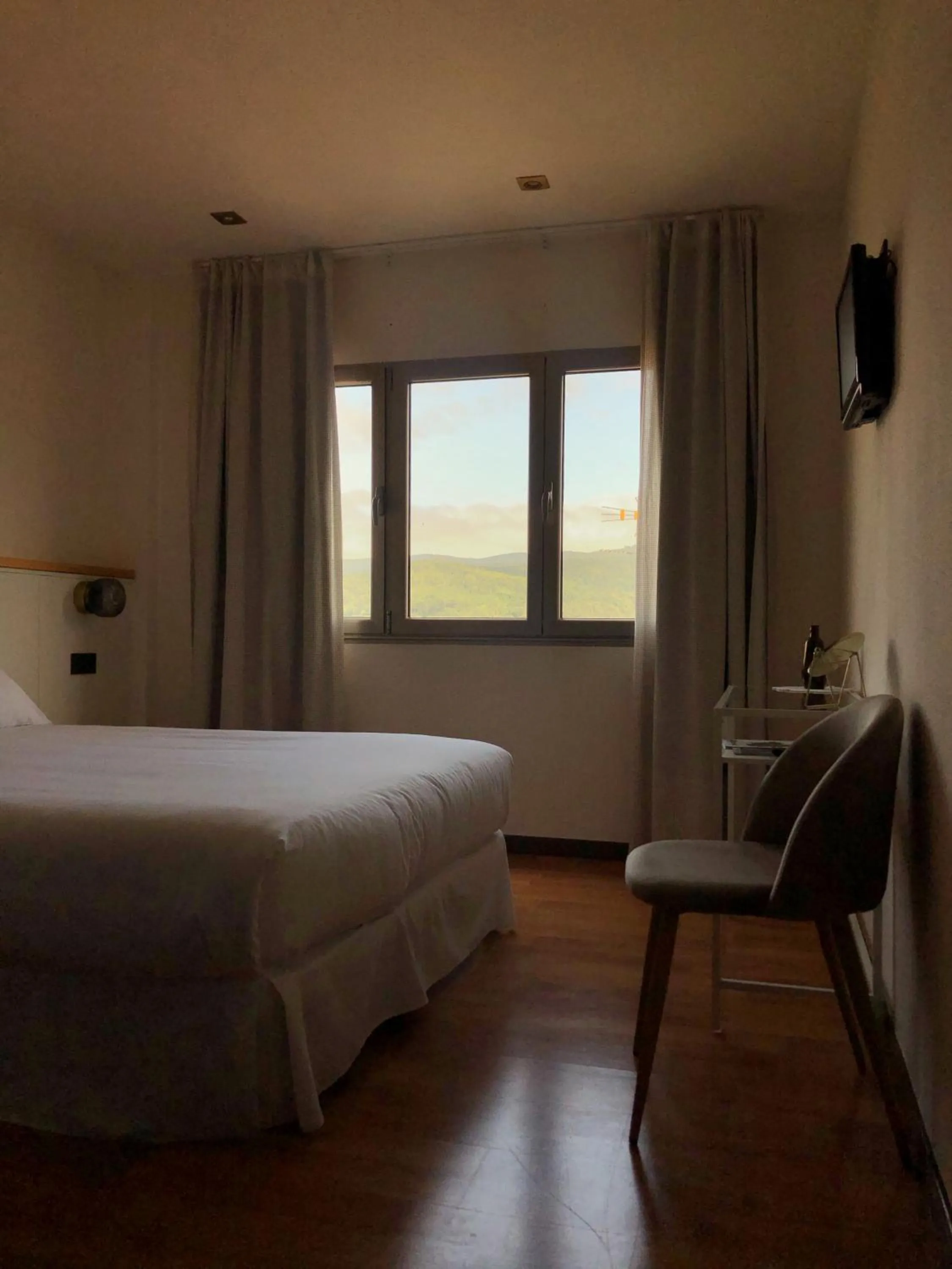 Bed in Hotel As Hortensias