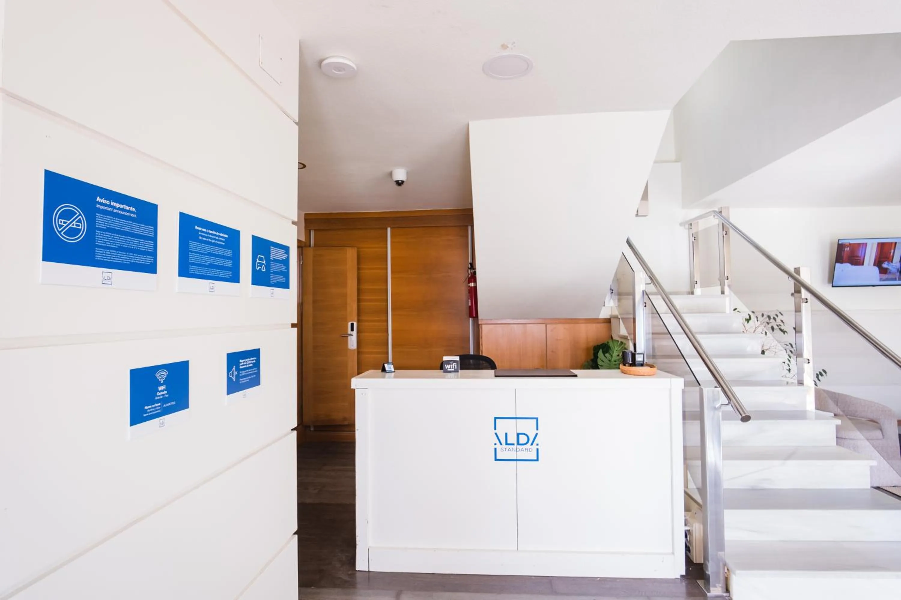 Lobby or reception in Alda Corcubión