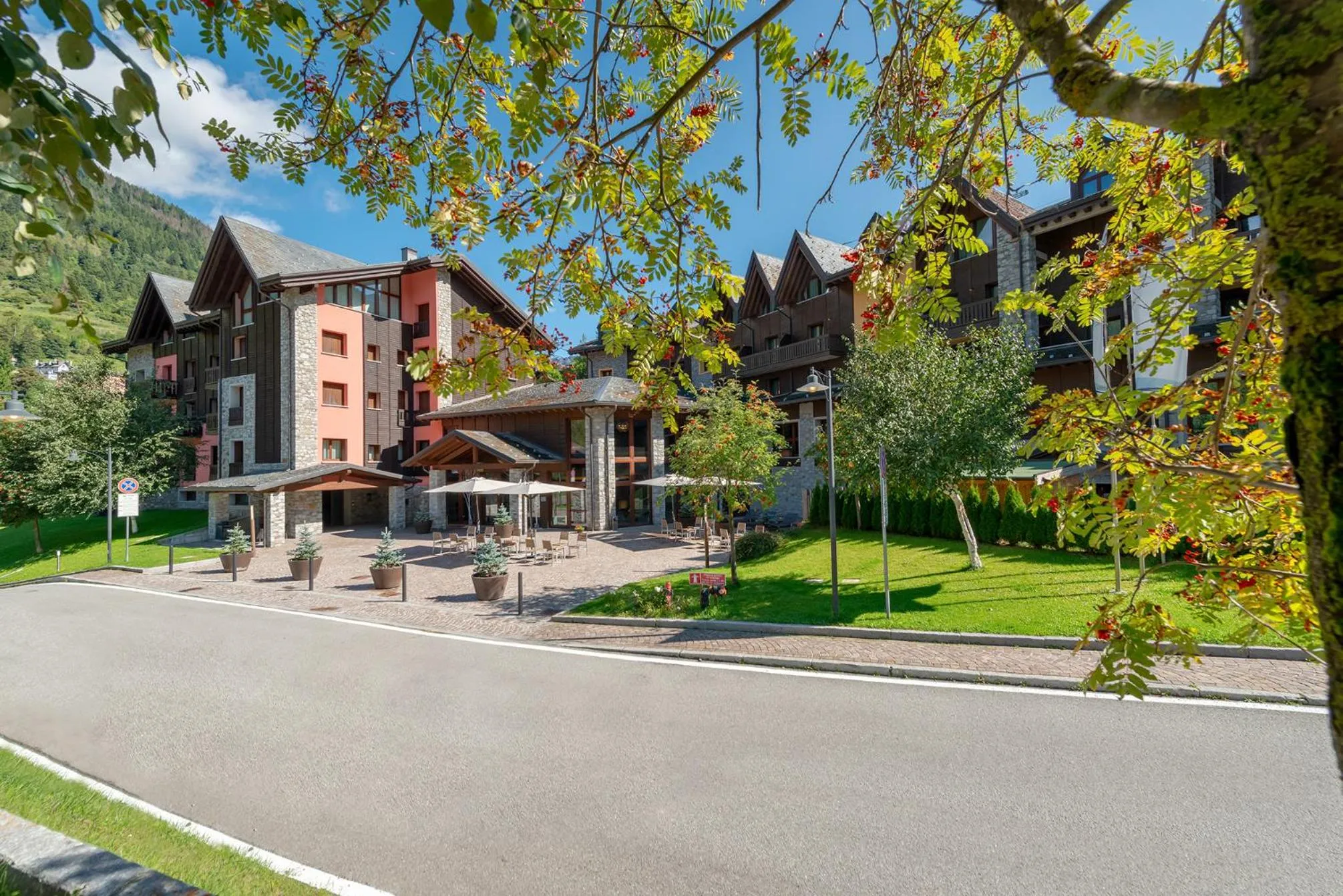 Property building in Blu Hotel Acquaseria