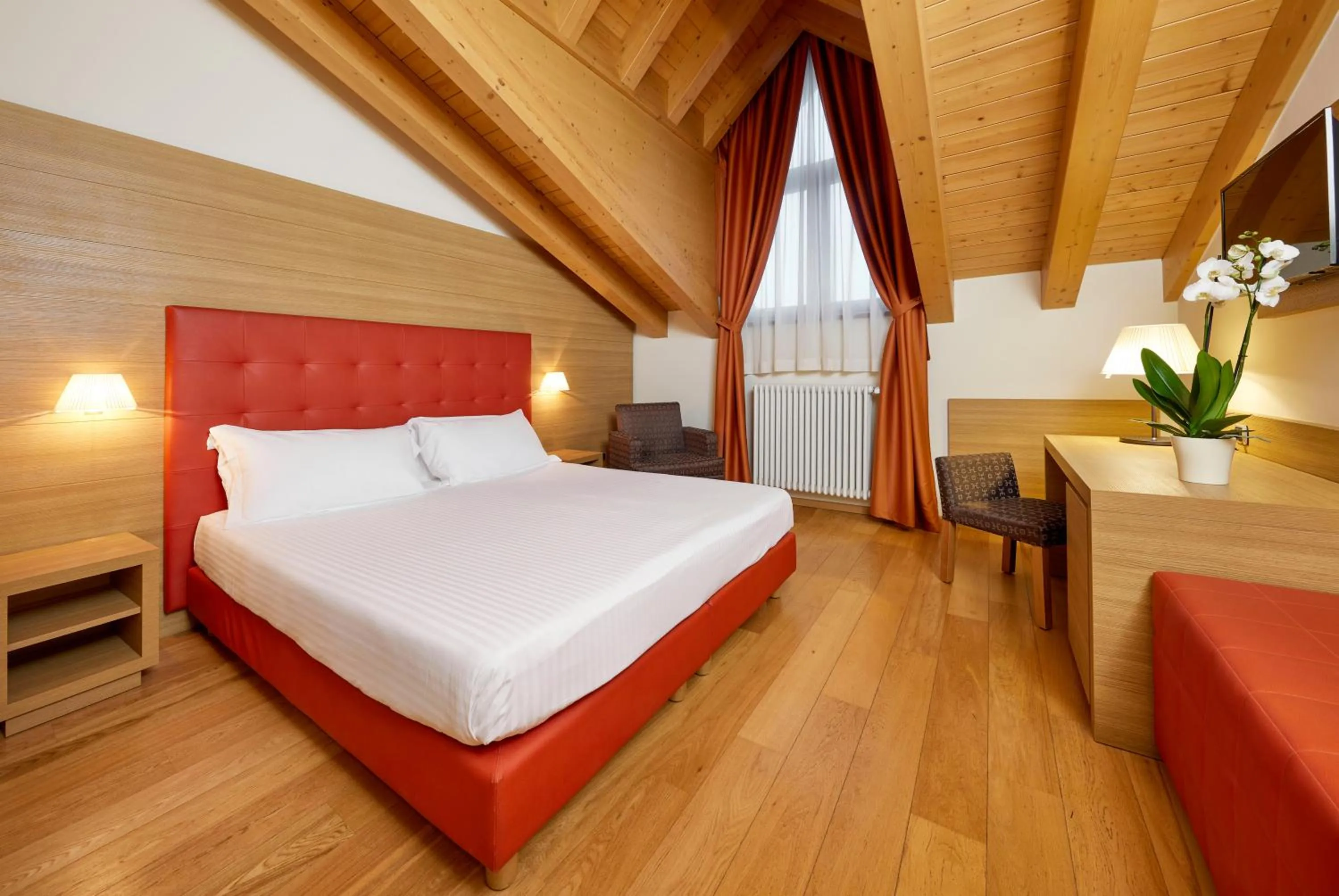 Bedroom, Bed in Blu Hotel Acquaseria