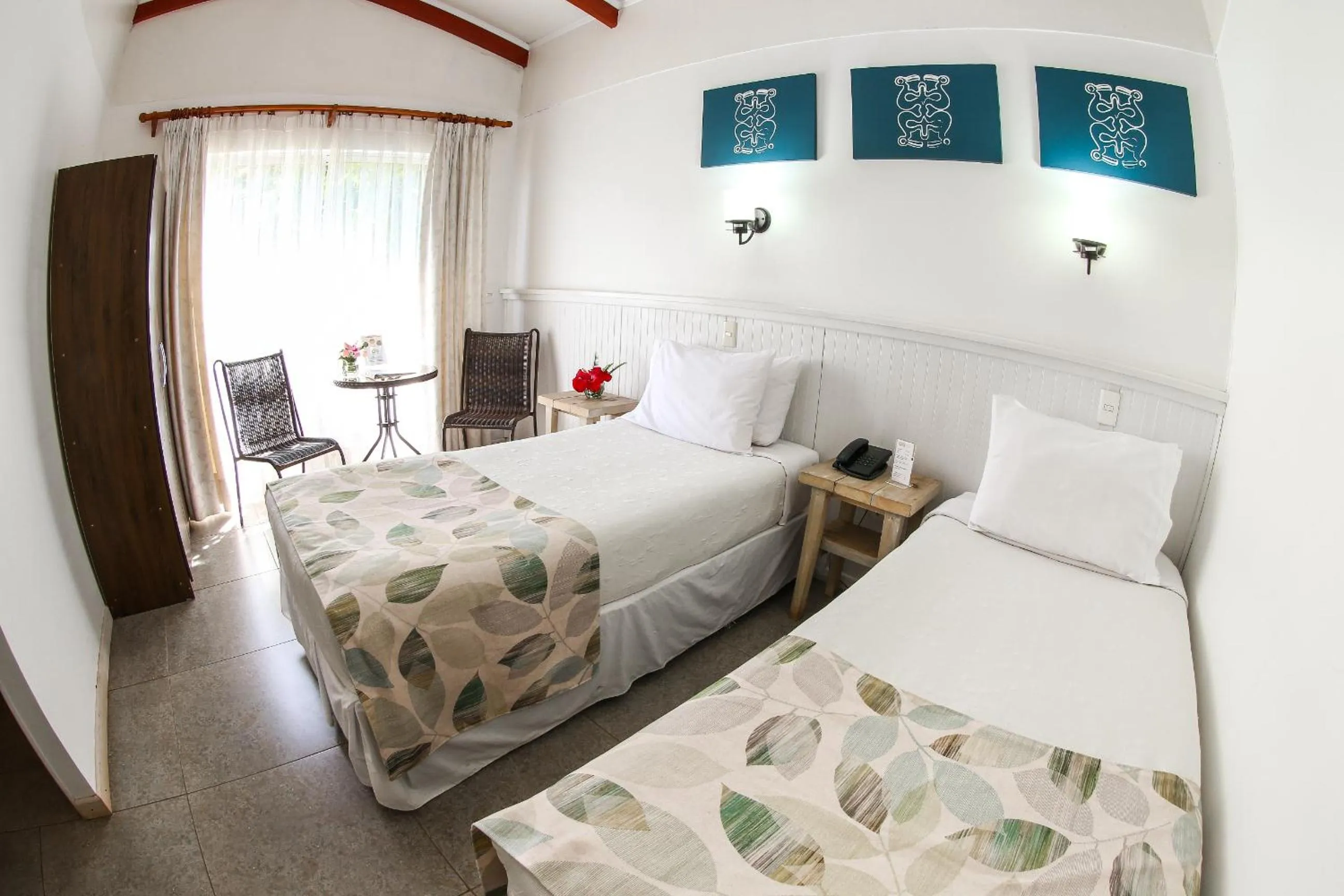 Photo of the whole room, Bed in Easter Island Ecolodge