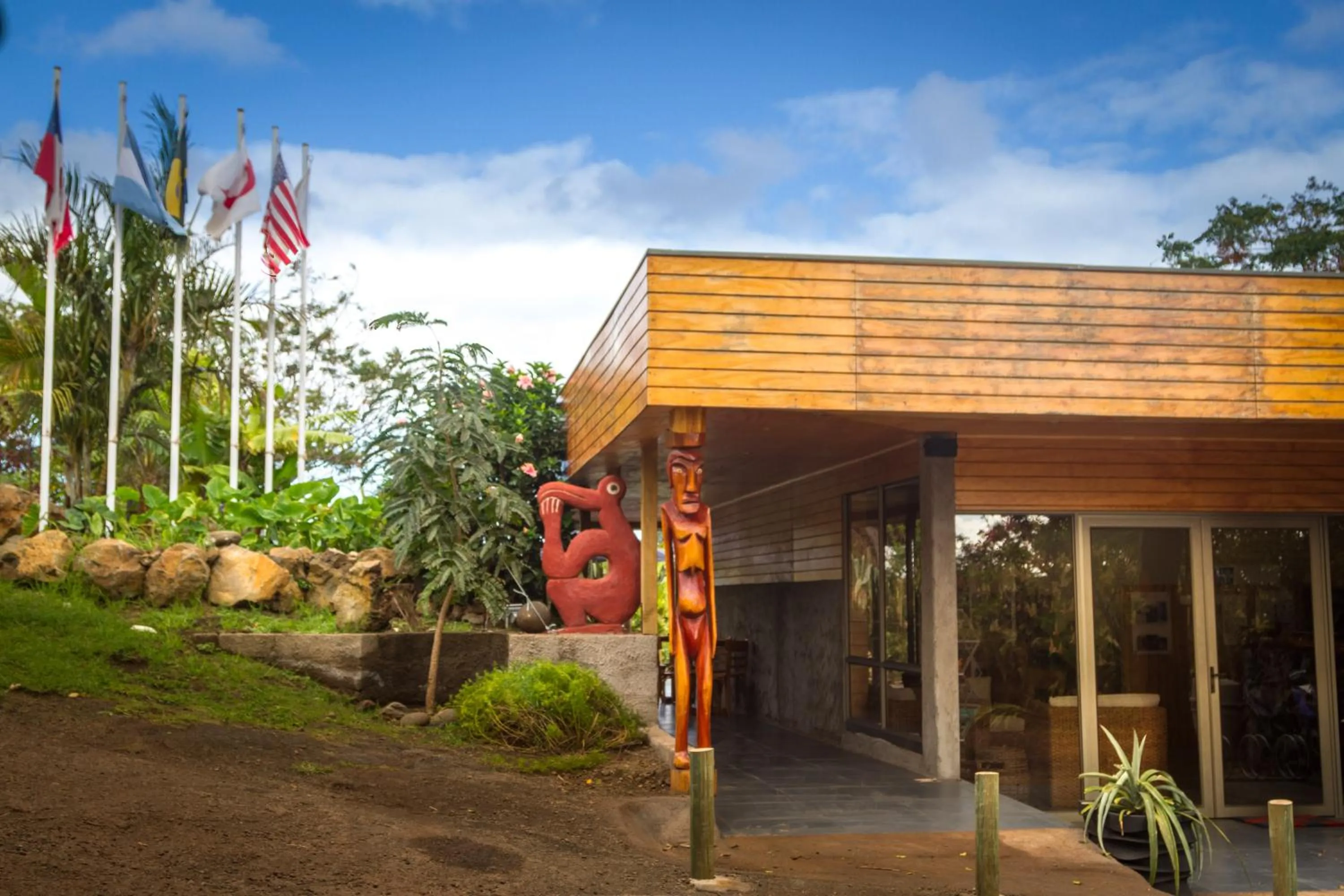 Property building in Easter Island Ecolodge