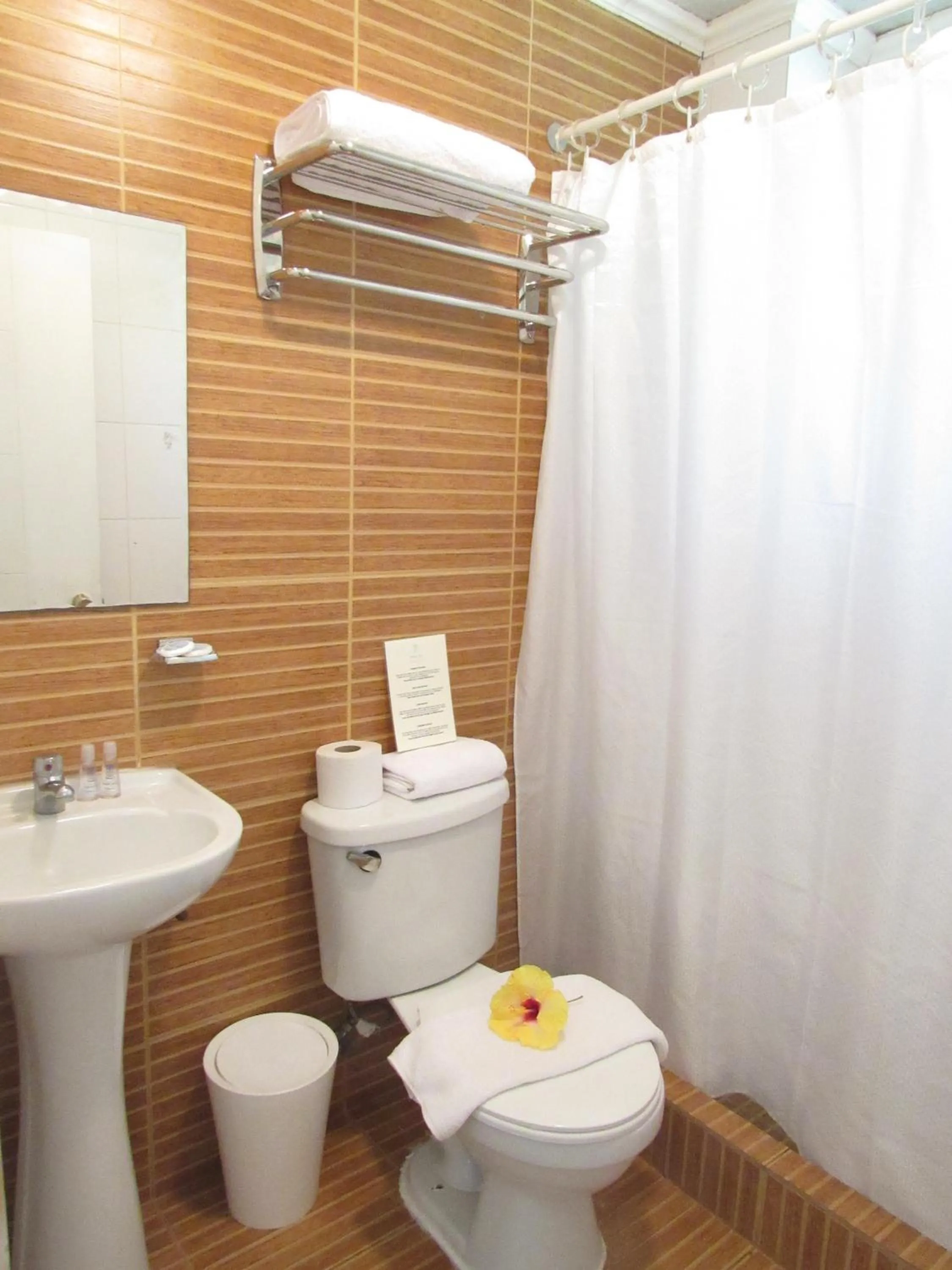 Bathroom in Easter Island Ecolodge