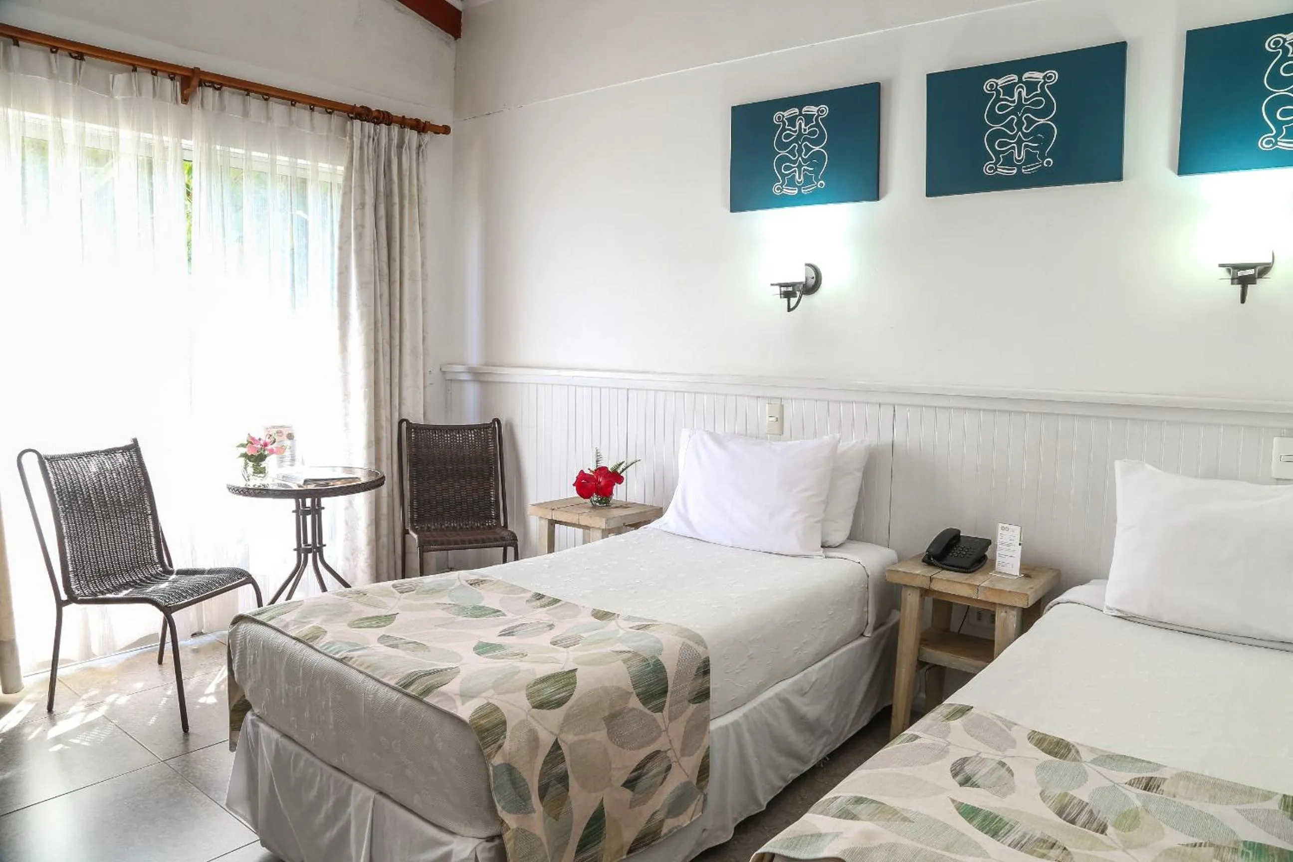 Photo of the whole room, Bed in Easter Island Ecolodge